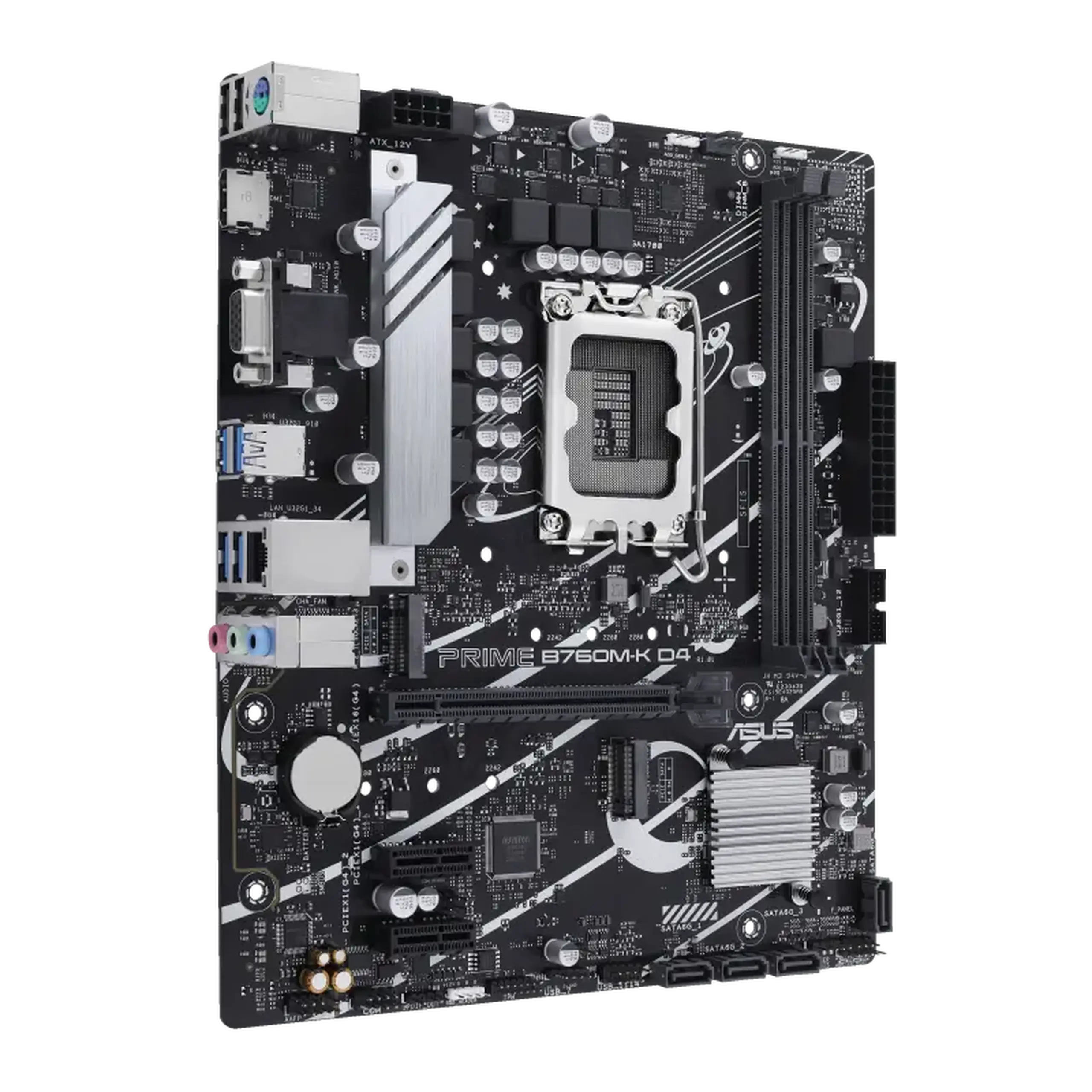 Placă de bază ASUS PRIME B760M-K D4, LGA1700, Intel B760, Micro-ATX