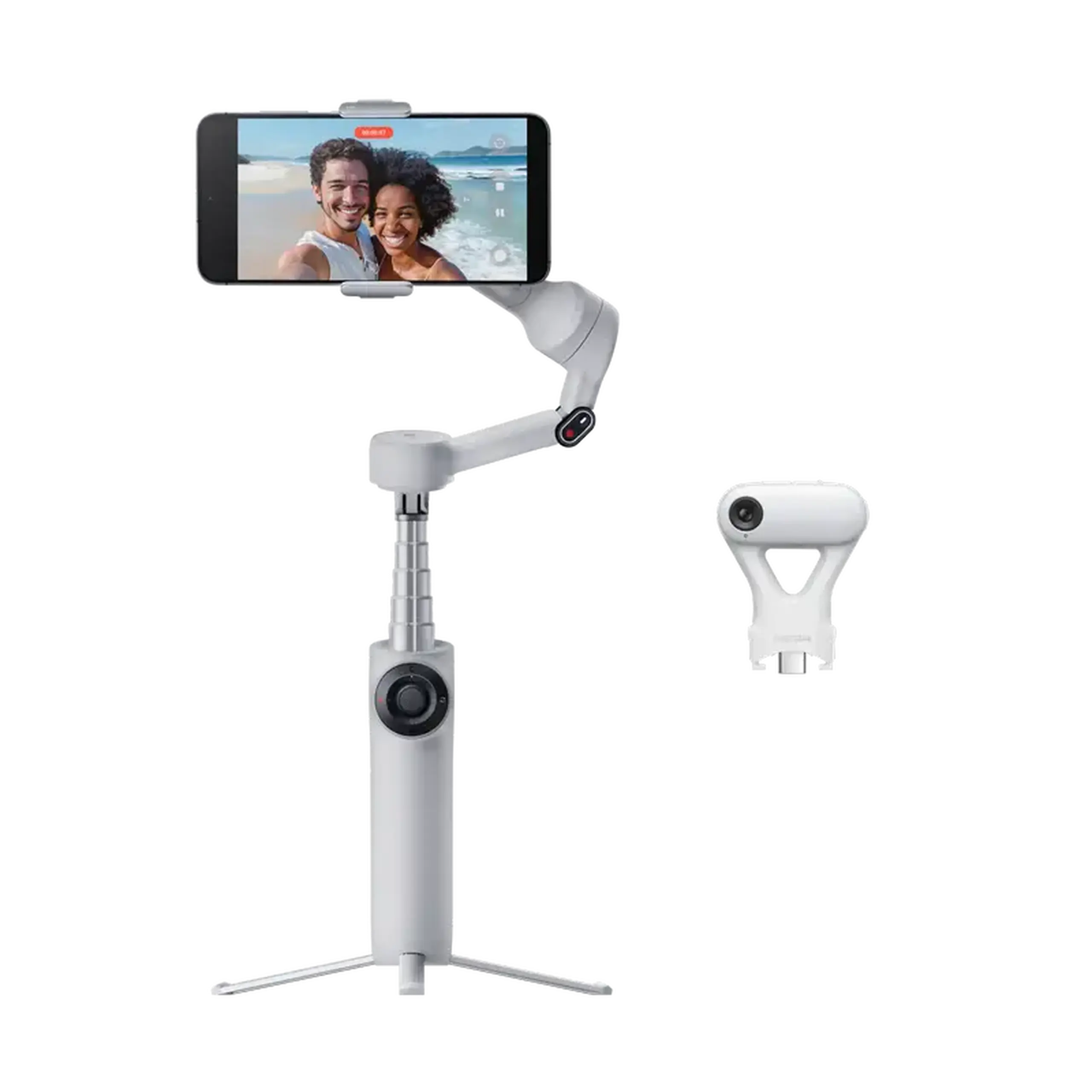 Selfie Stick Insta360 Flow 2 AI Tracker Bundle, Gri