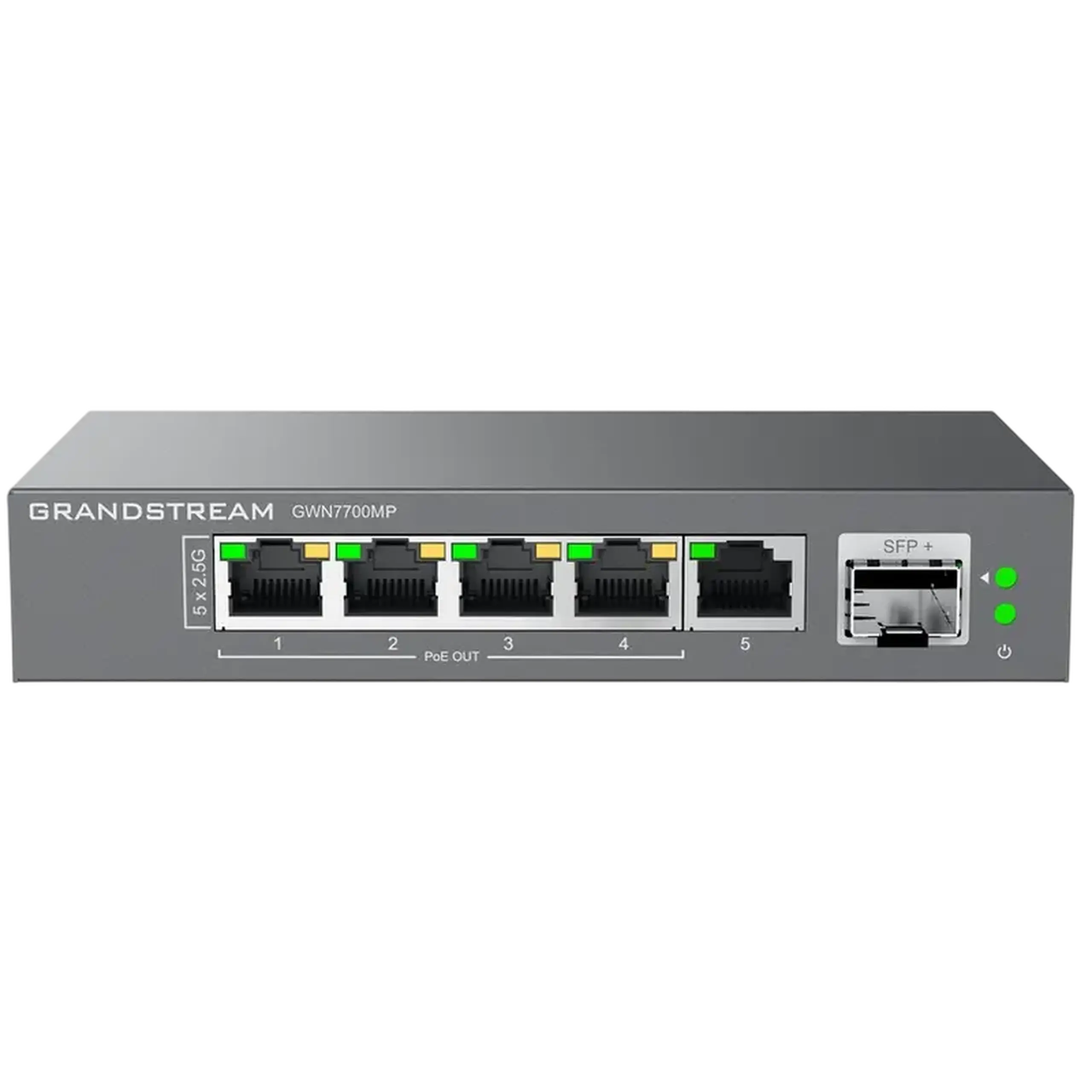Comutator PoE Grandstream GWN7700MP, 4x IEEE 802.3af/at