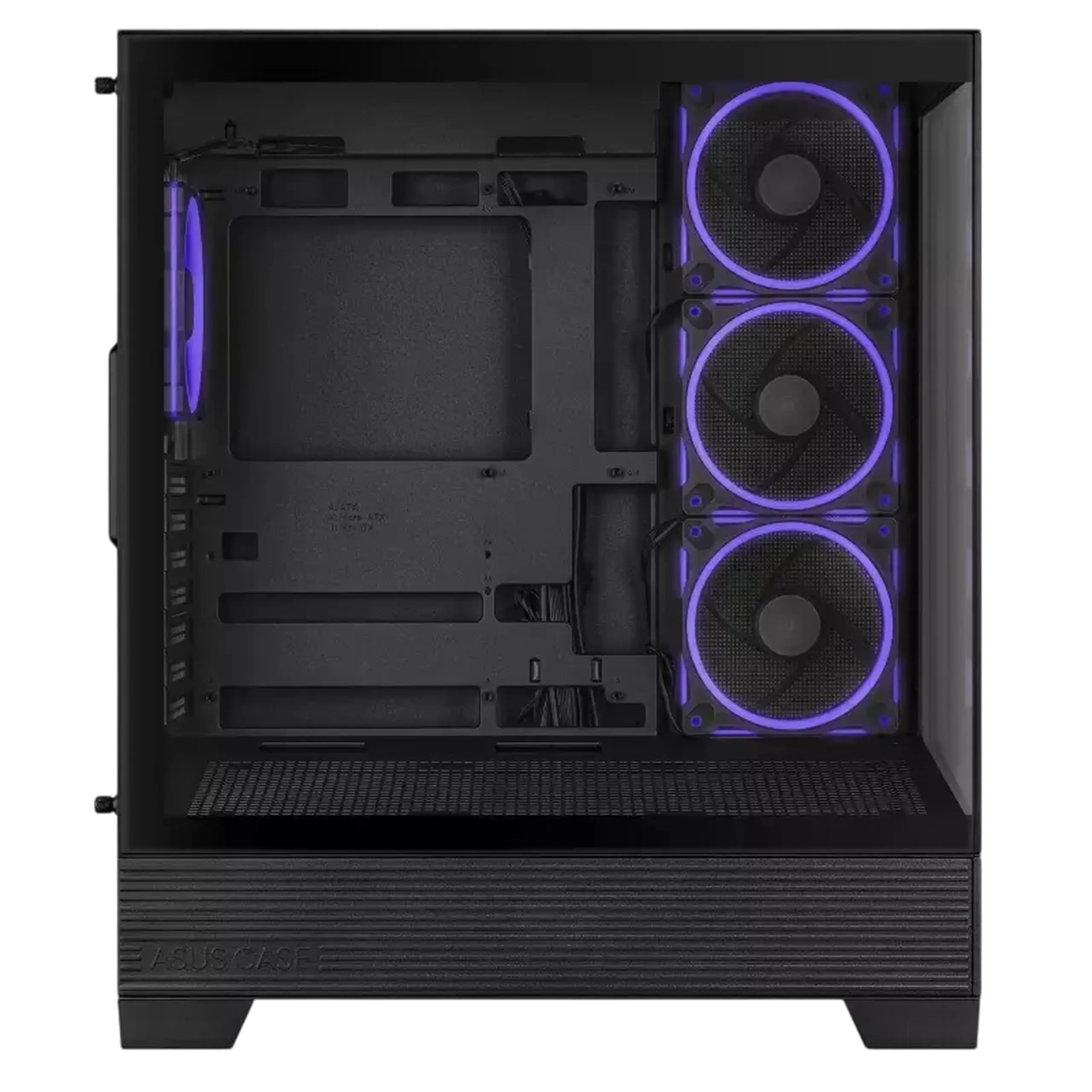 Carcasă PC ASUS A31 PLUS TG ARGB, Midi-Tower, Negru