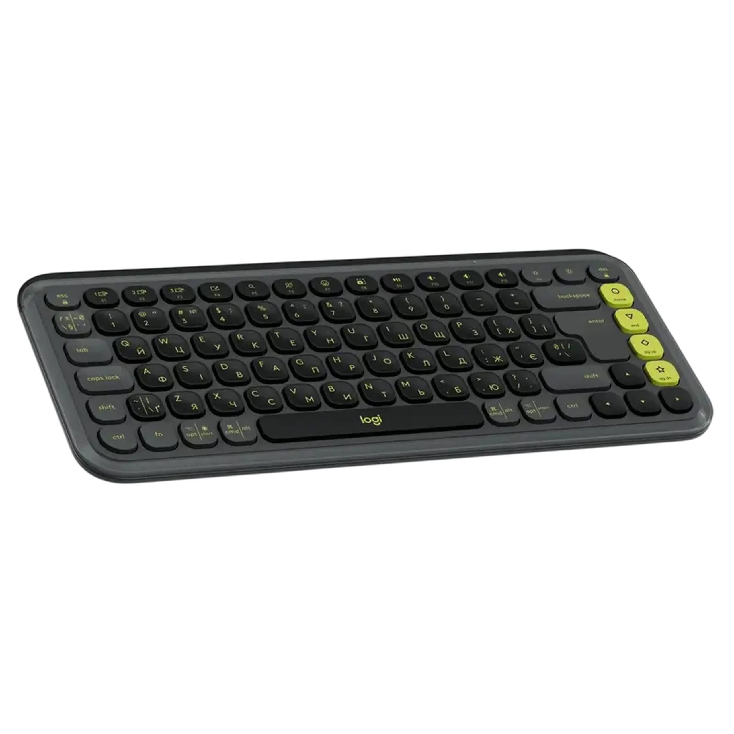 Tastatură Logitech POP ICON, Fără fir, Grafit