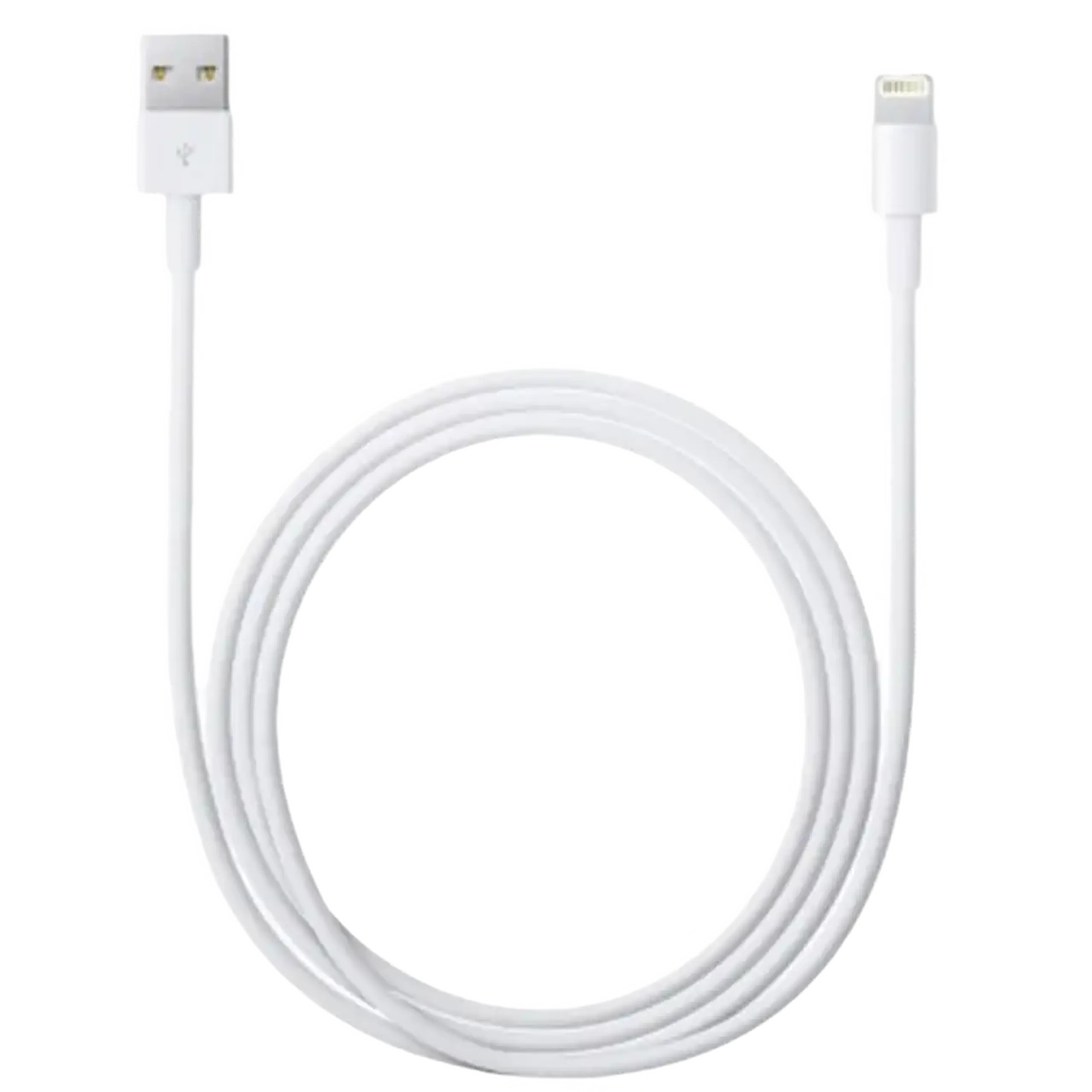 Cablu încărcare și sincronizare Apple MD819ZM/A, USB Type-A/Lightning, 2m, Alb