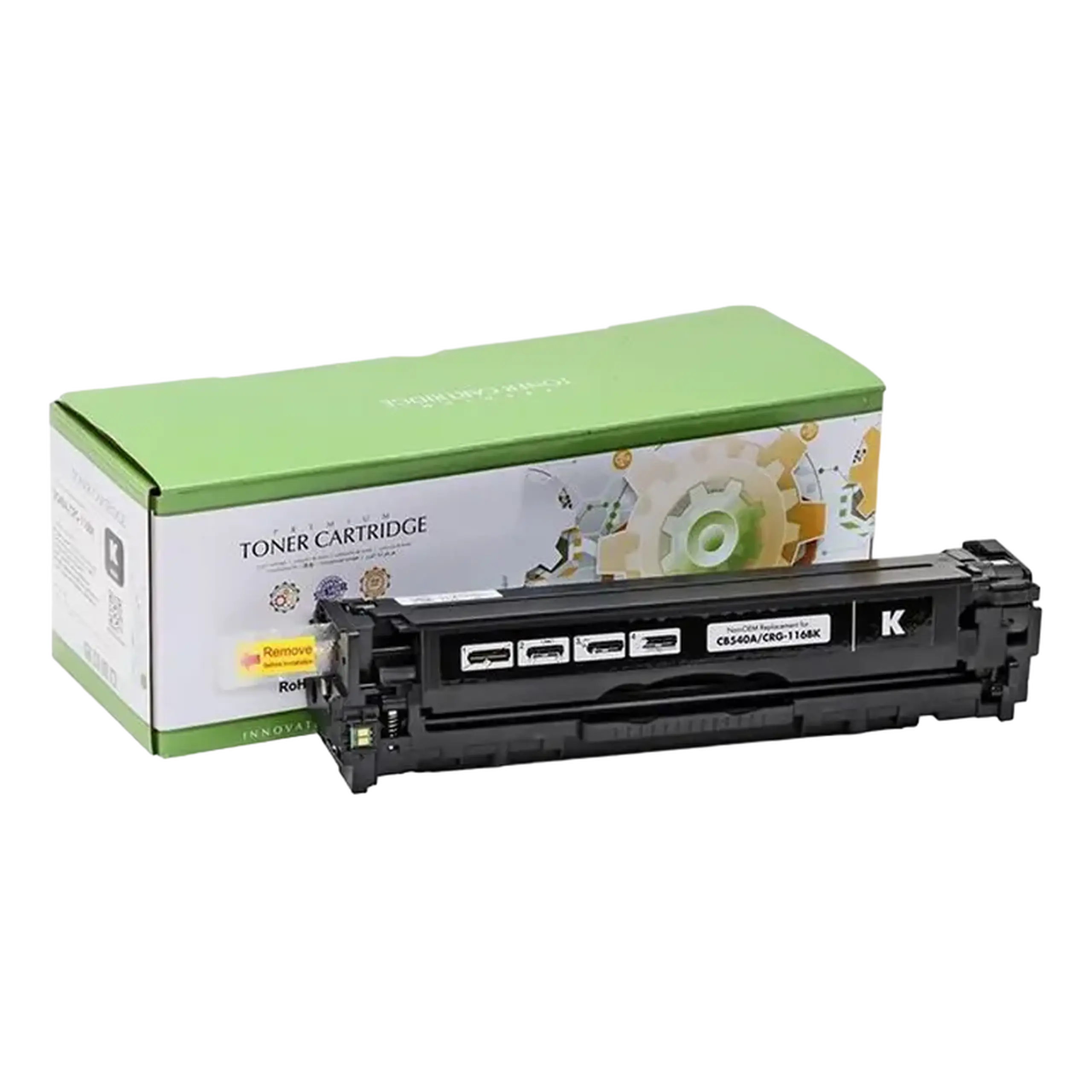 Cartuş SCC Compatible HP CB540A/CE320A/CF210A, Negru