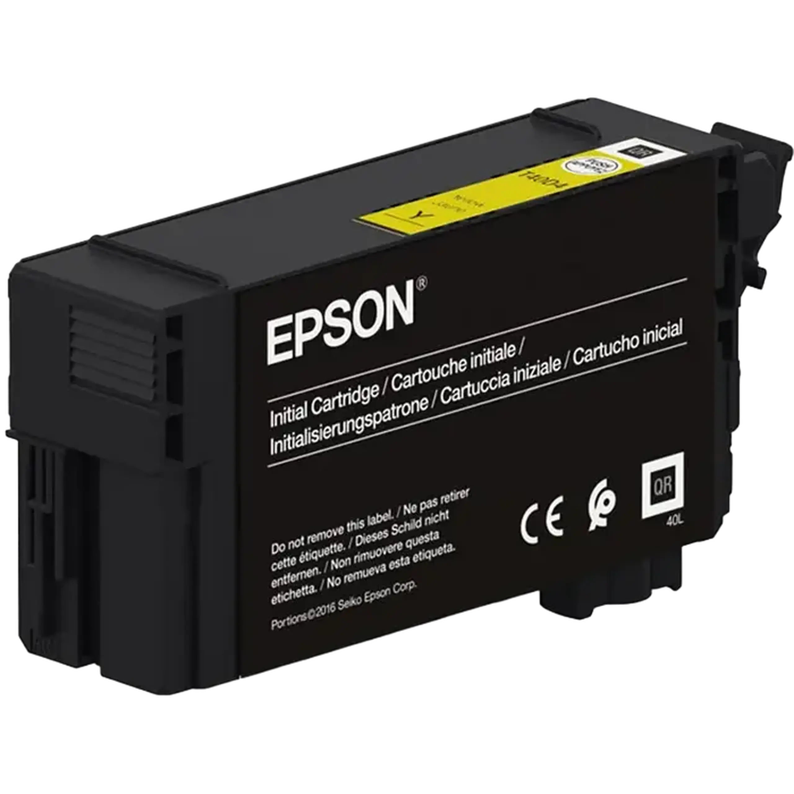 Cartuș de cerneală Epson T40 UltraChrome XD2, C13T40D440, Galben
