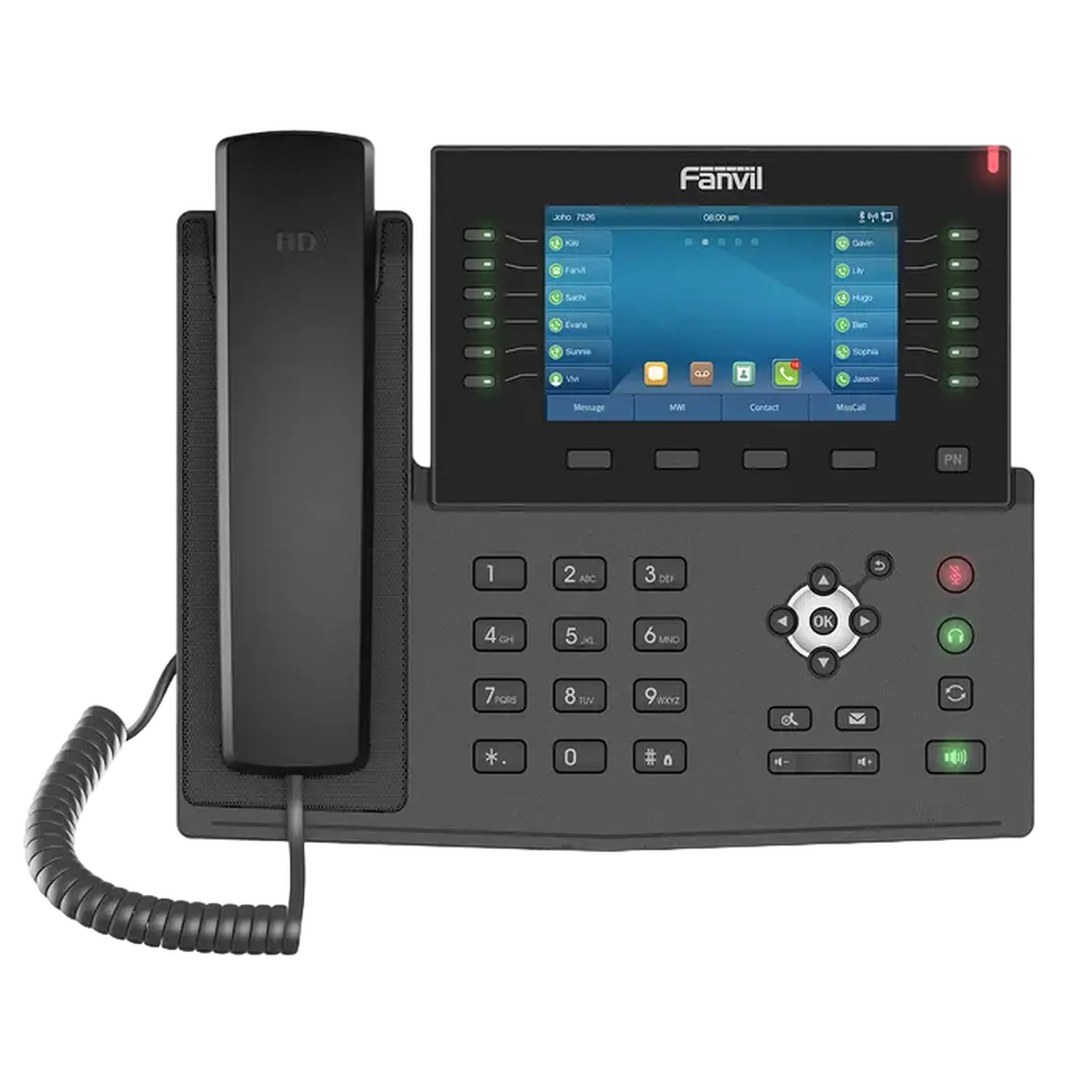 Telefon IP Fanvil X7C, Negru
