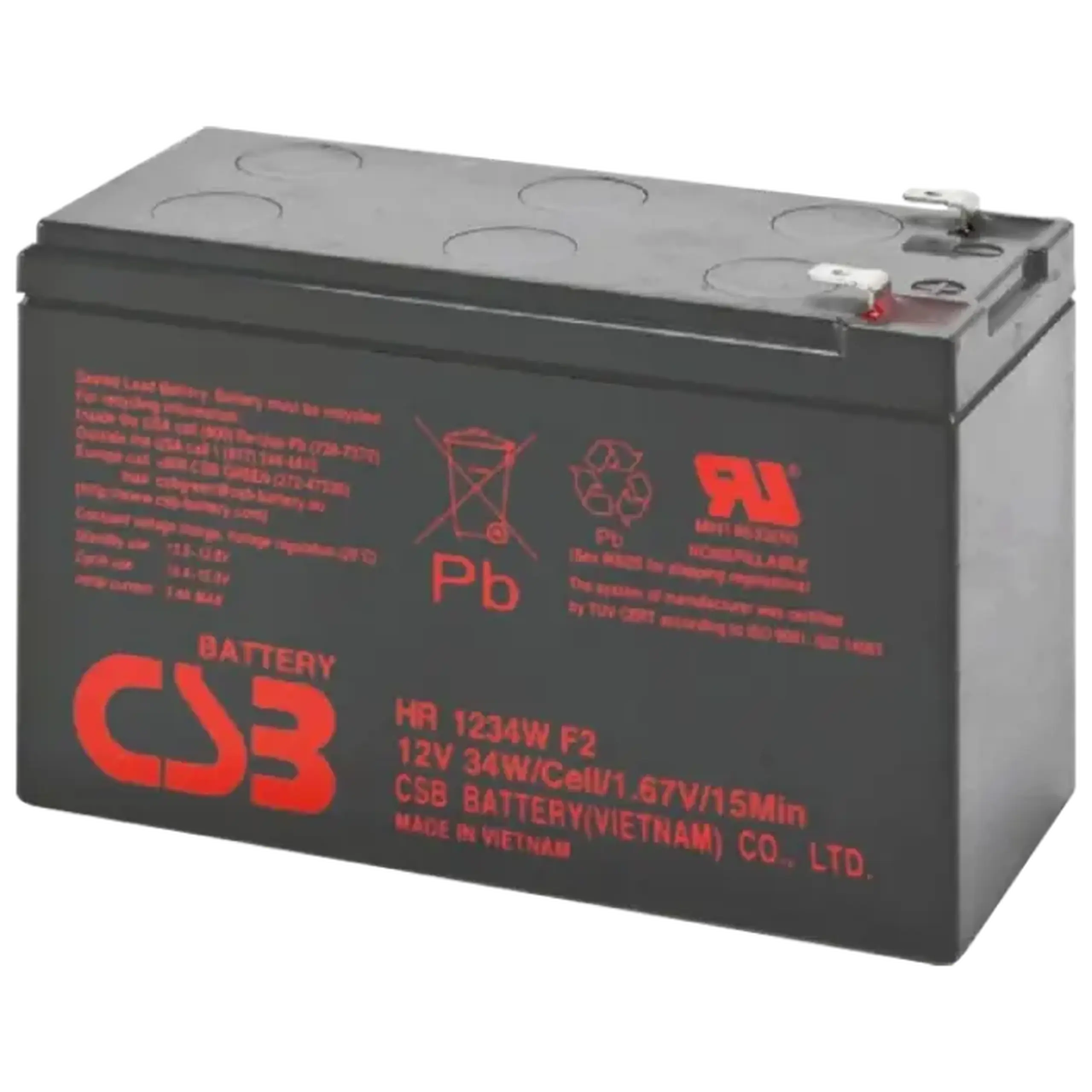 Acumulator UPS CSB HR-1234, 12V 9