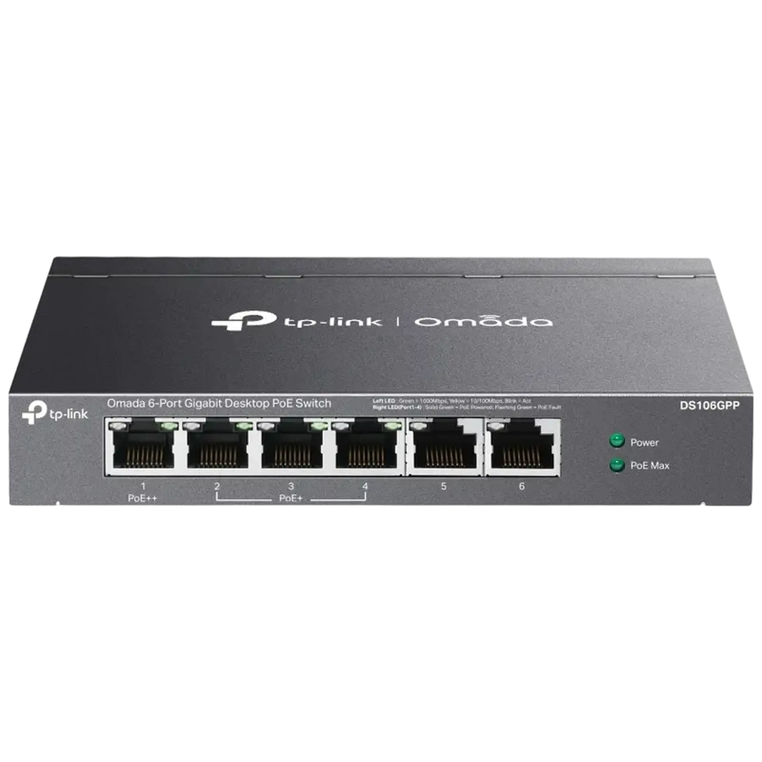 Comutator PoE TP-LINK DS106GPP, 1x PoE++, 3x PoE+