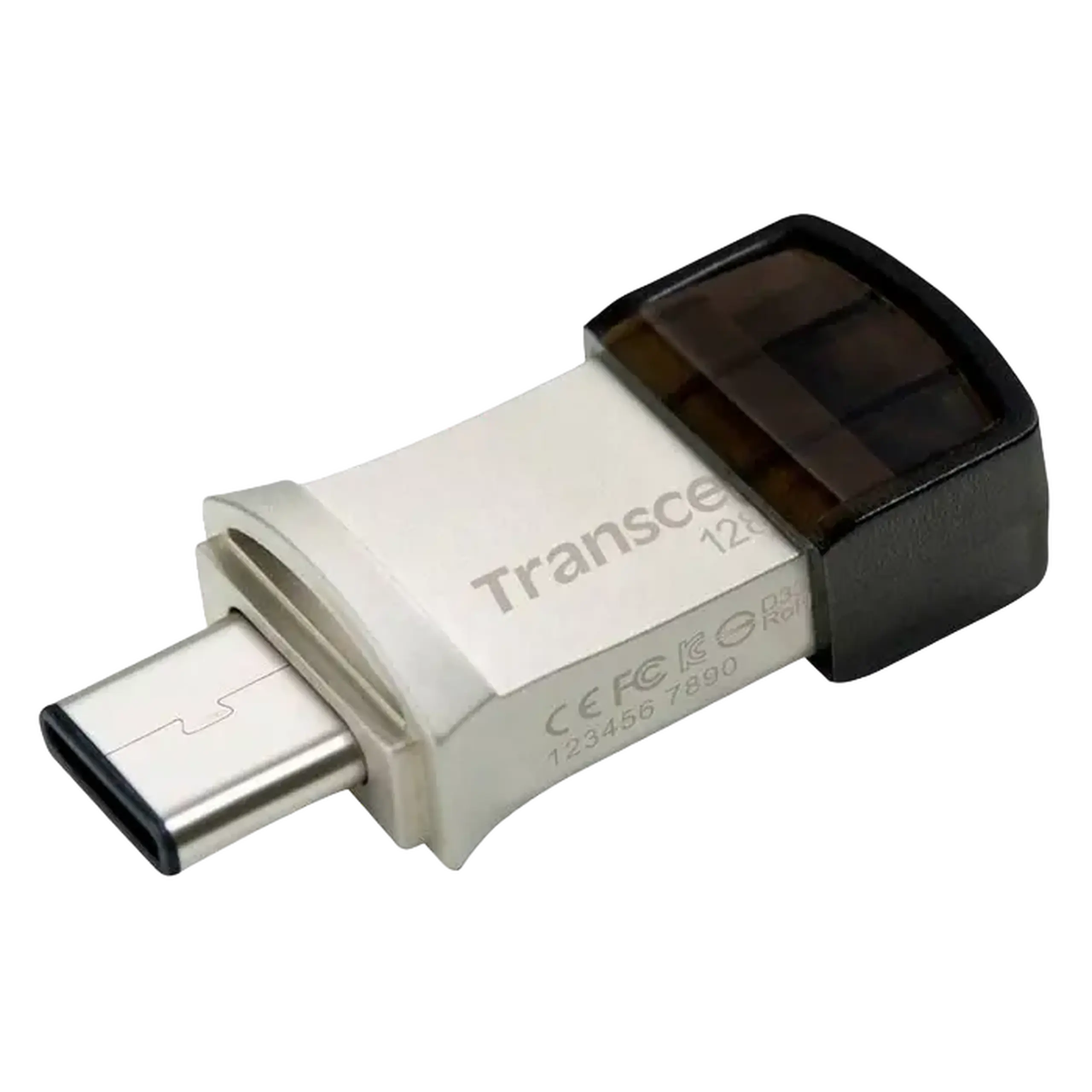 Memorie USB Transcend JetFlash 890, 128GB, Argintiu