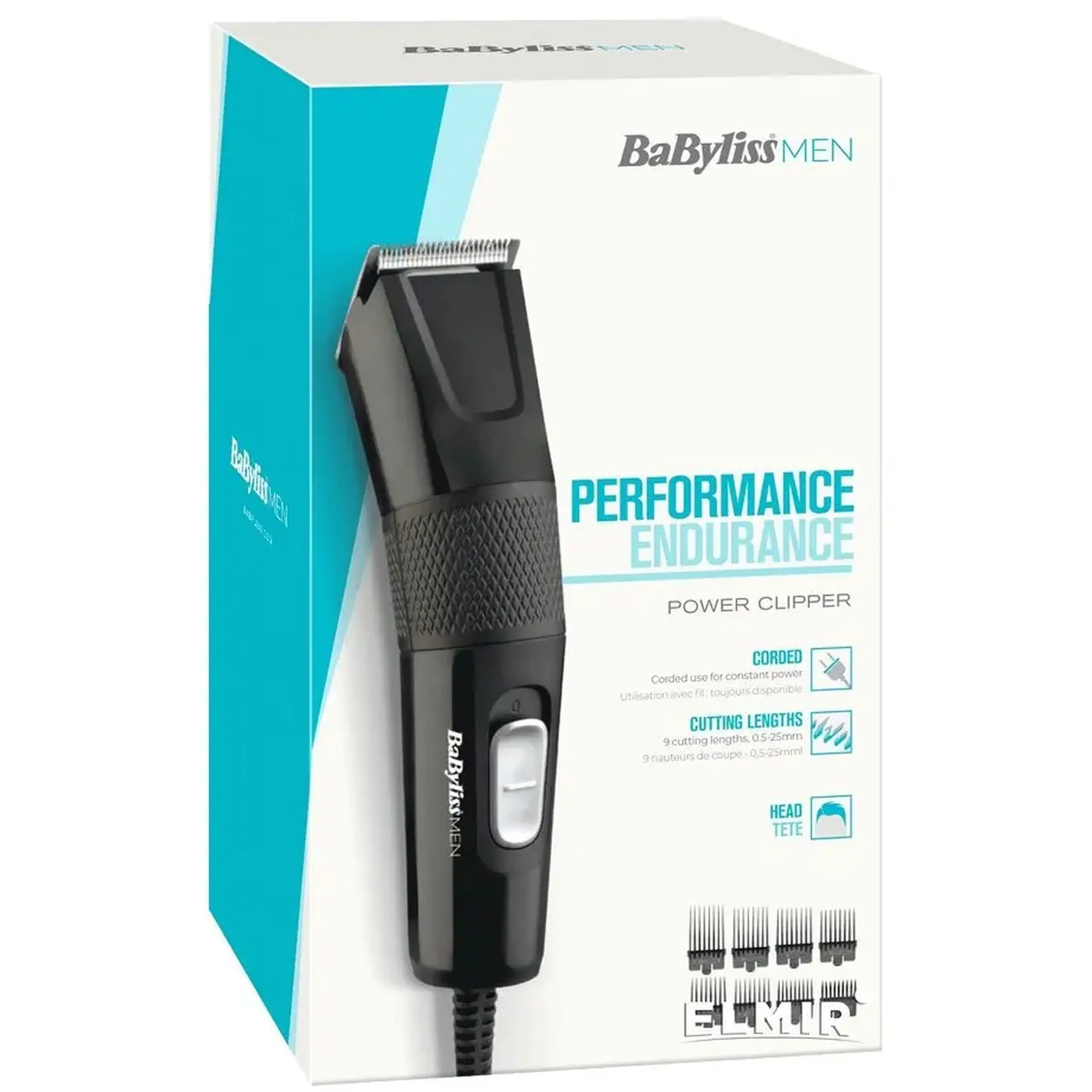 Aparat de tuns BaByliss E756E, Negru