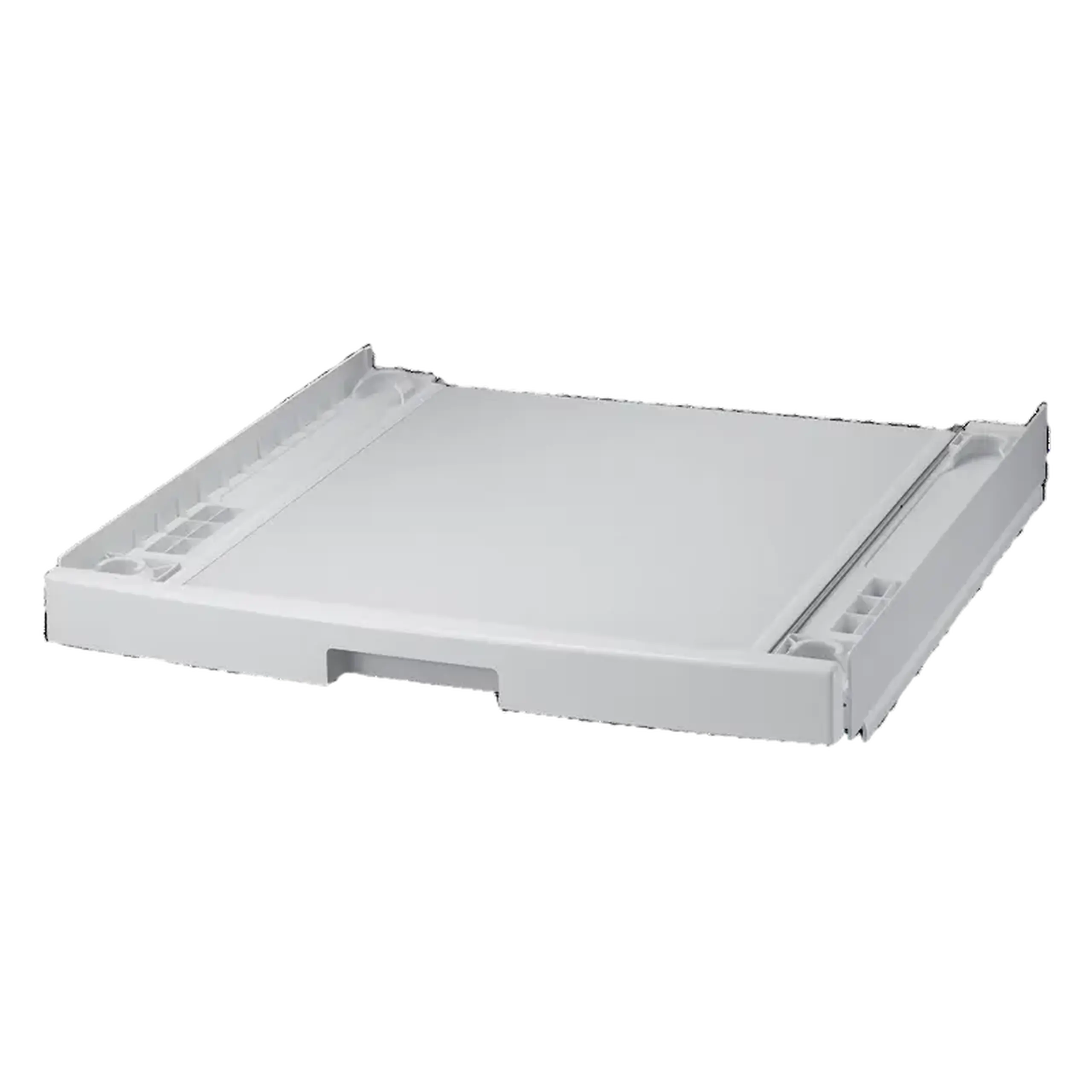 Kit cu raft extensibil pentru instalarea uscătoarelor și mașinilor de spălat Samsung SKK-DD, Alb