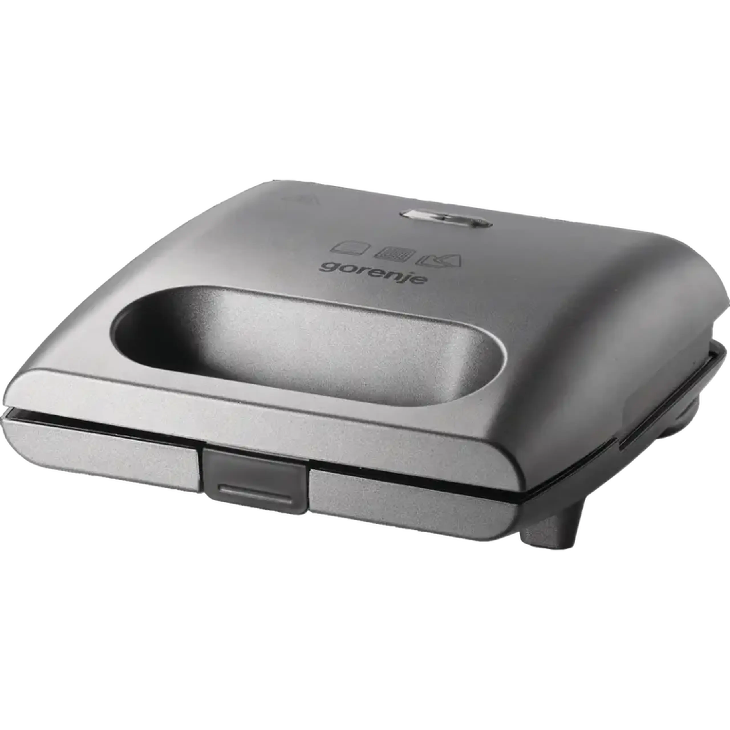 Aparat pentru sandwich multifunctional Gorenje SM703GCG, Argintiu