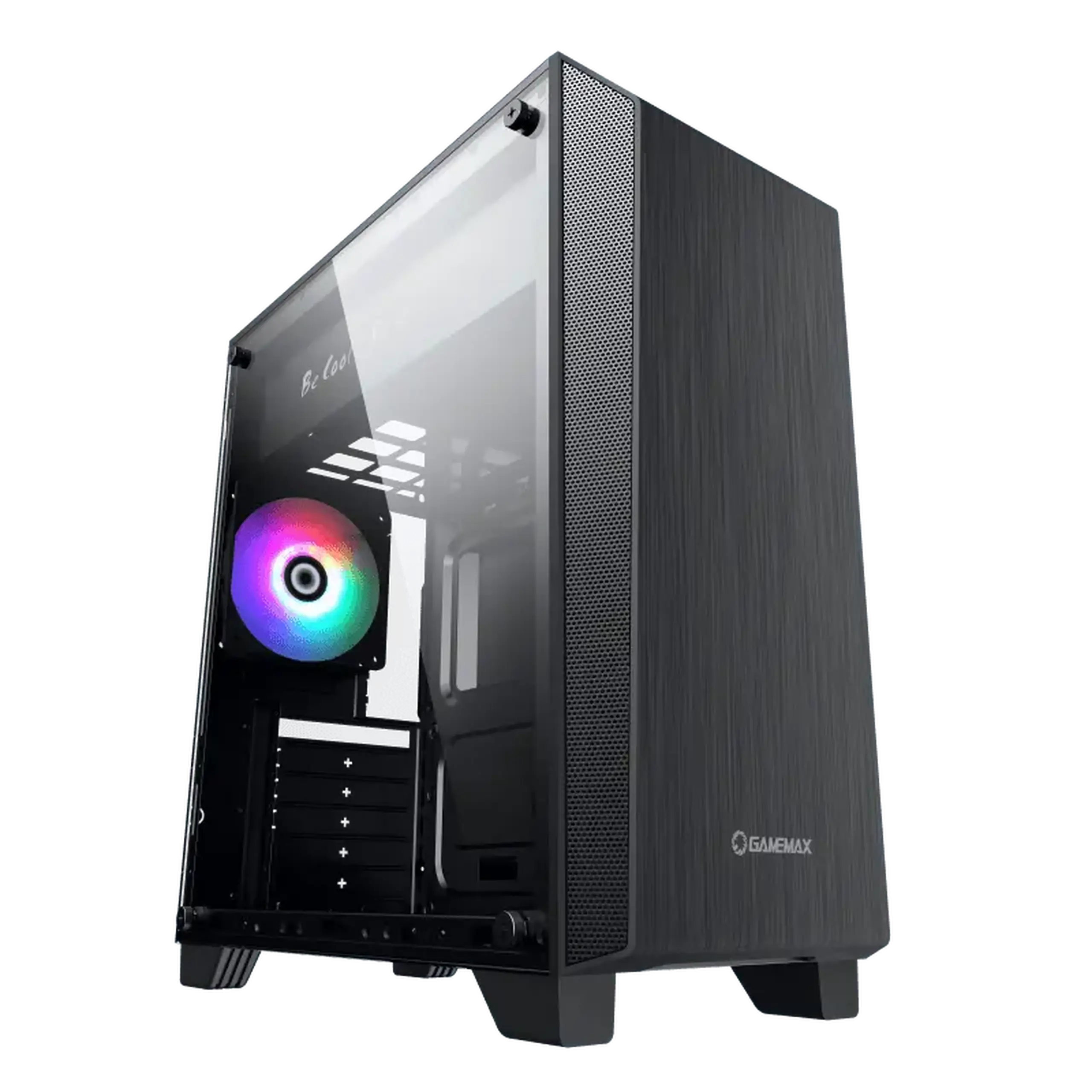 Carcasă PC Gamemax Nova N5, Midi-Tower, Fără PSU, Negru