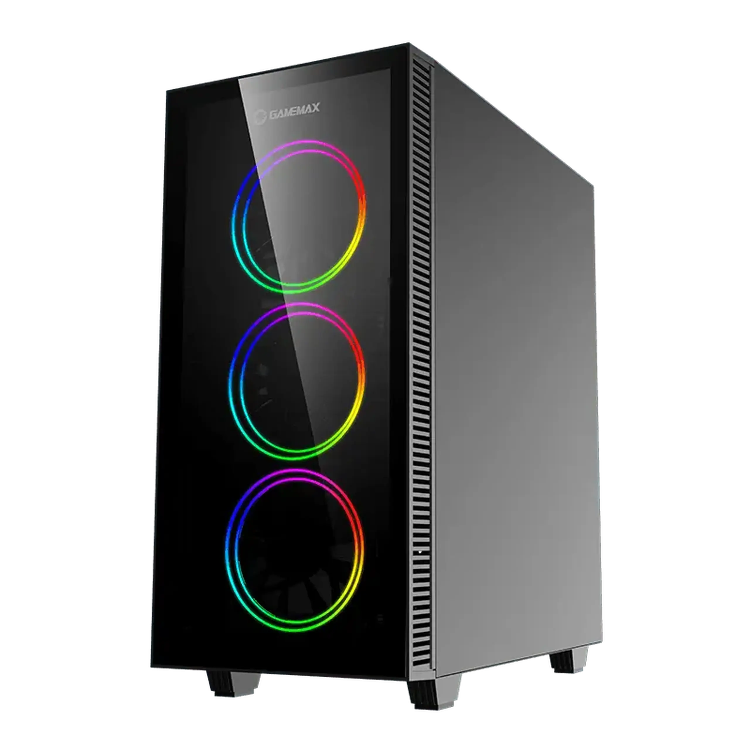 Carcasă PC Gamemax Draco XD, Midi-Tower, Fără PSU, Negru