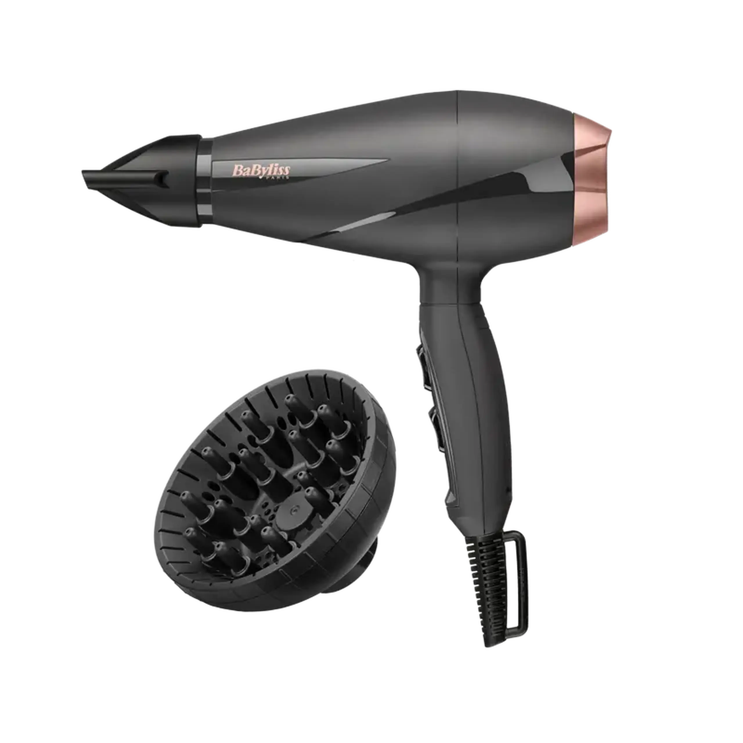 Uscător de păr BaByliss Smooth Pro 6709DE, 2100 W, Negru