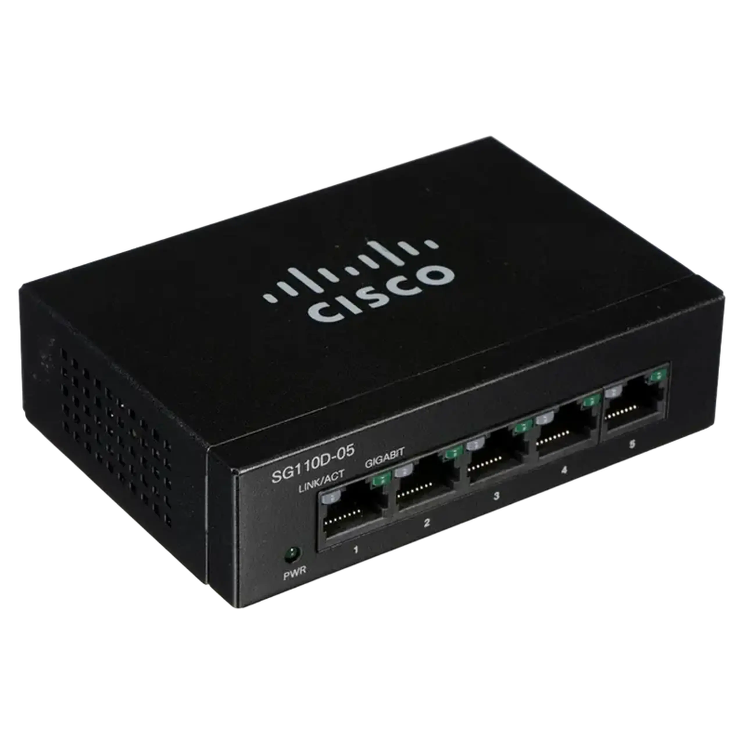 Switch de rețea Cisco SG110D-05, 5x 10/100/1000 Mbps