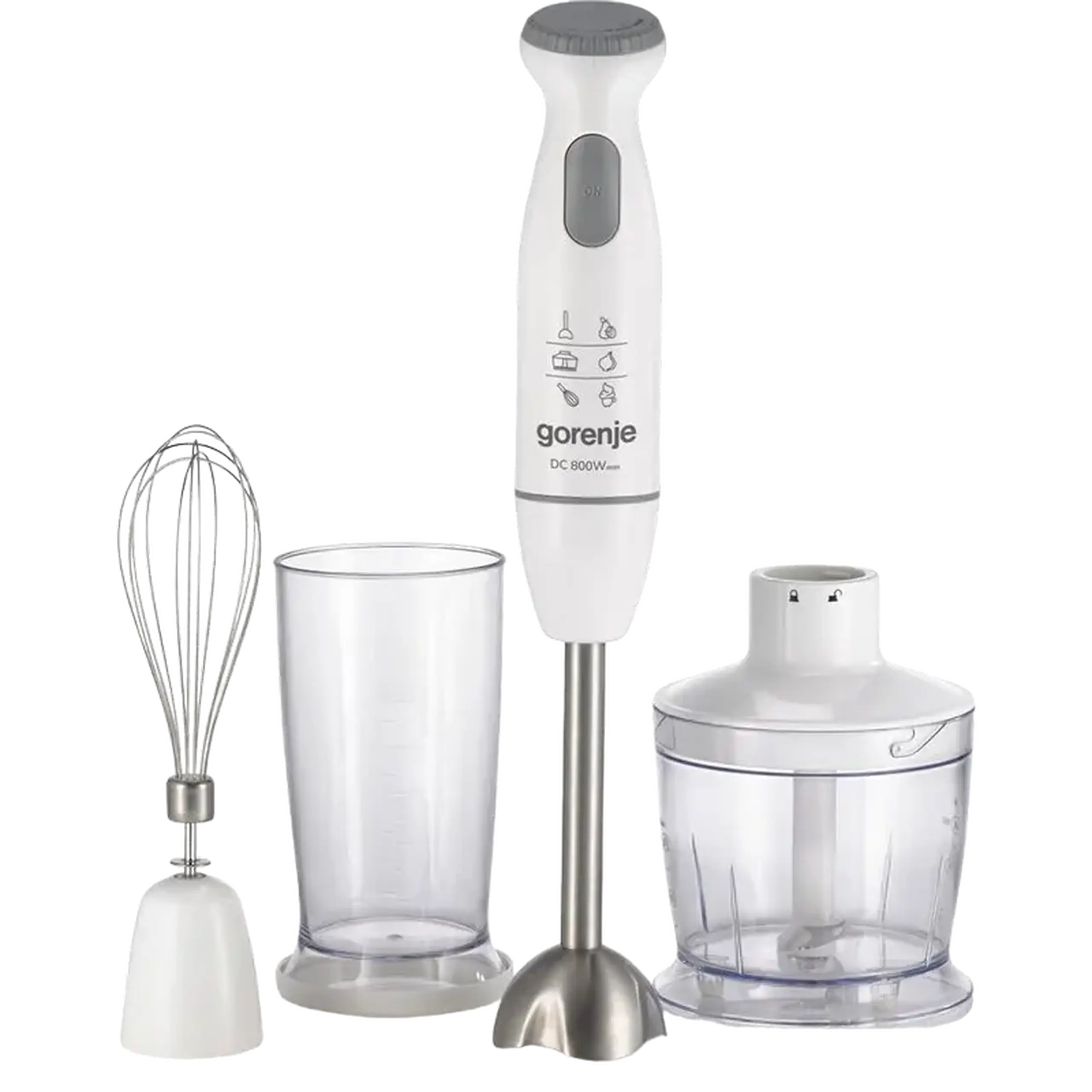 Blender de mână Gorenje Life collection HBC804QW, Alb