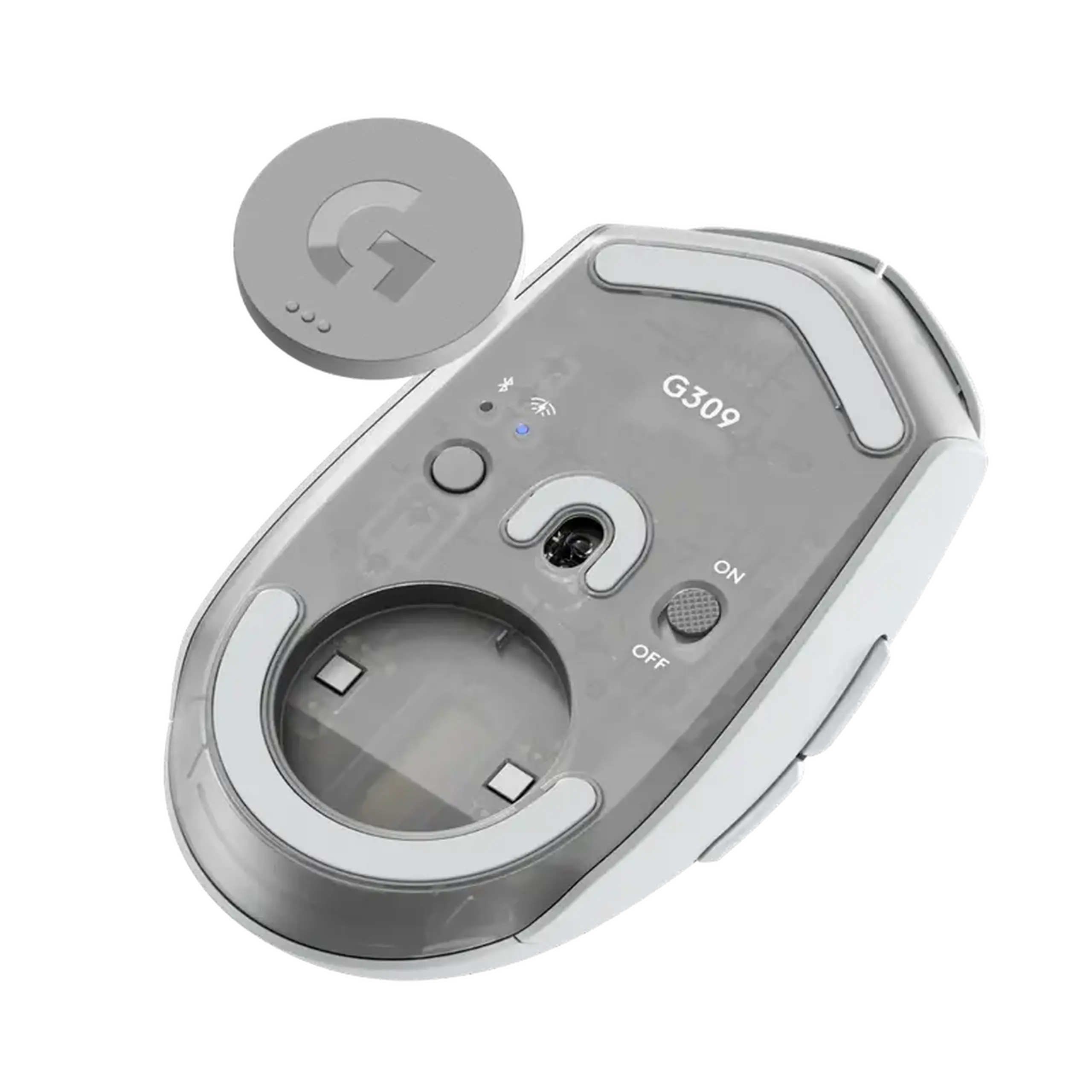 Mouse Wireless Logitech G309, Alb