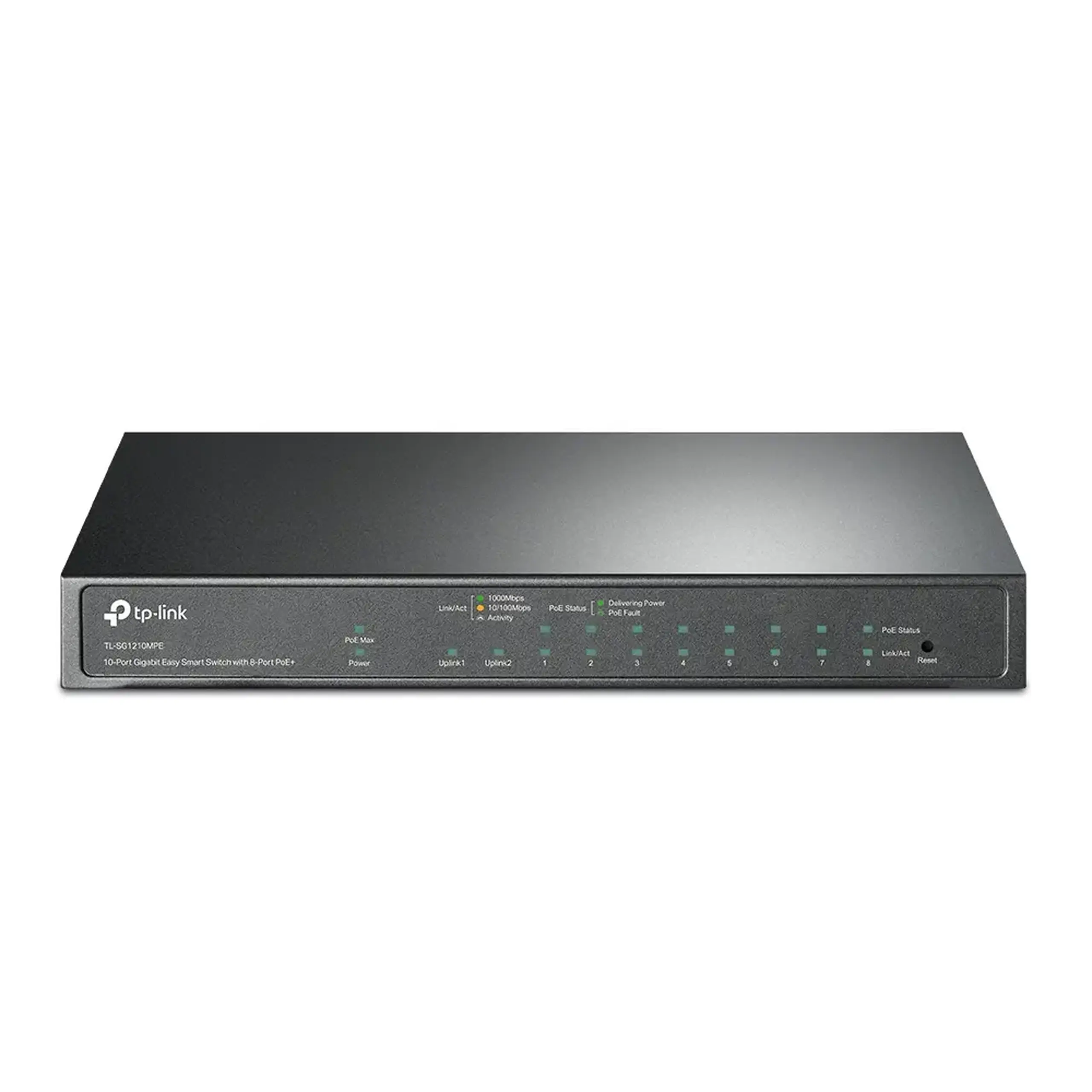 Comutator PoE TP-LINK TL-SG1210MPE, 8x IEEE 802.3af/at
