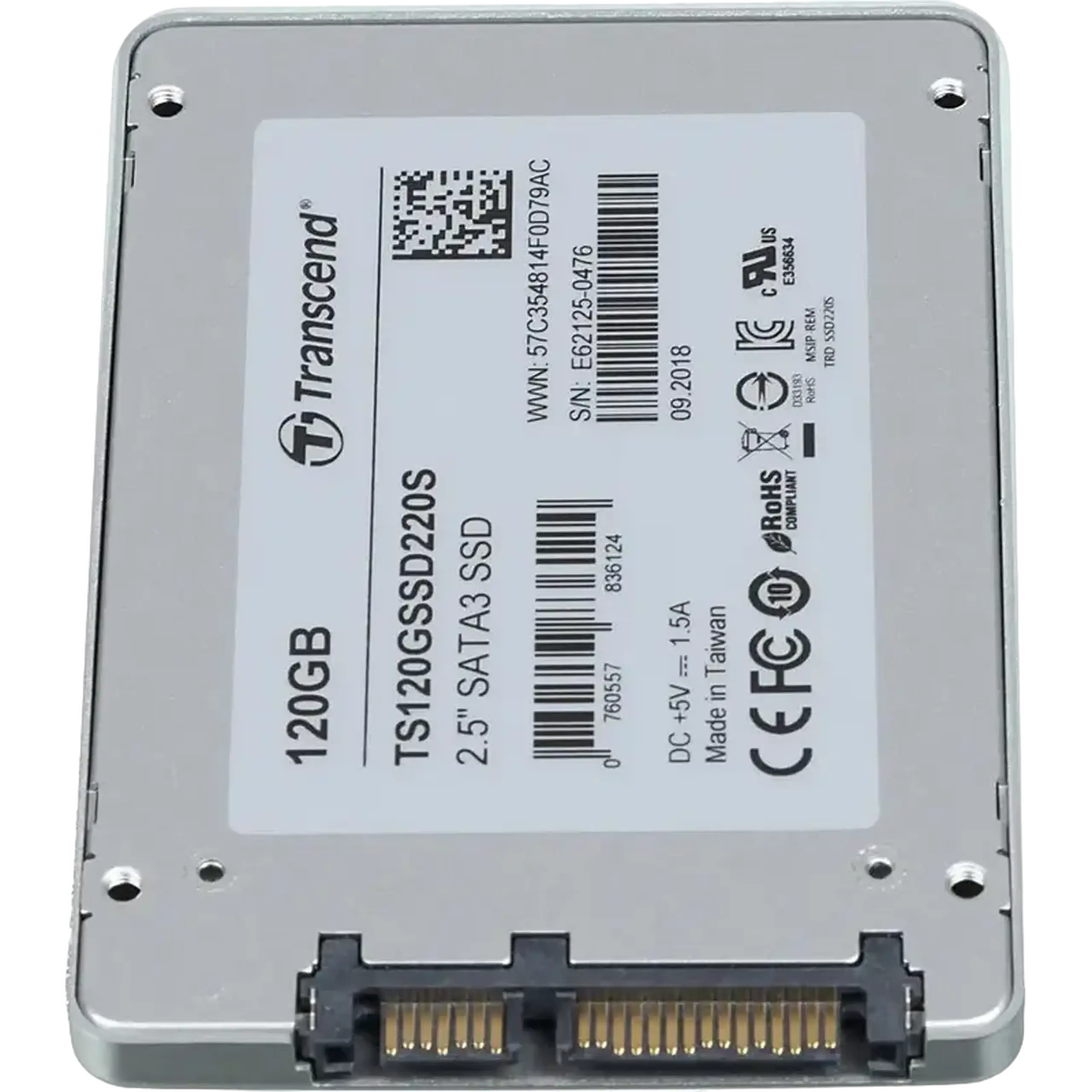 Unitate SSD Transcend SSD220S, 120GB, TS120GSSD220S