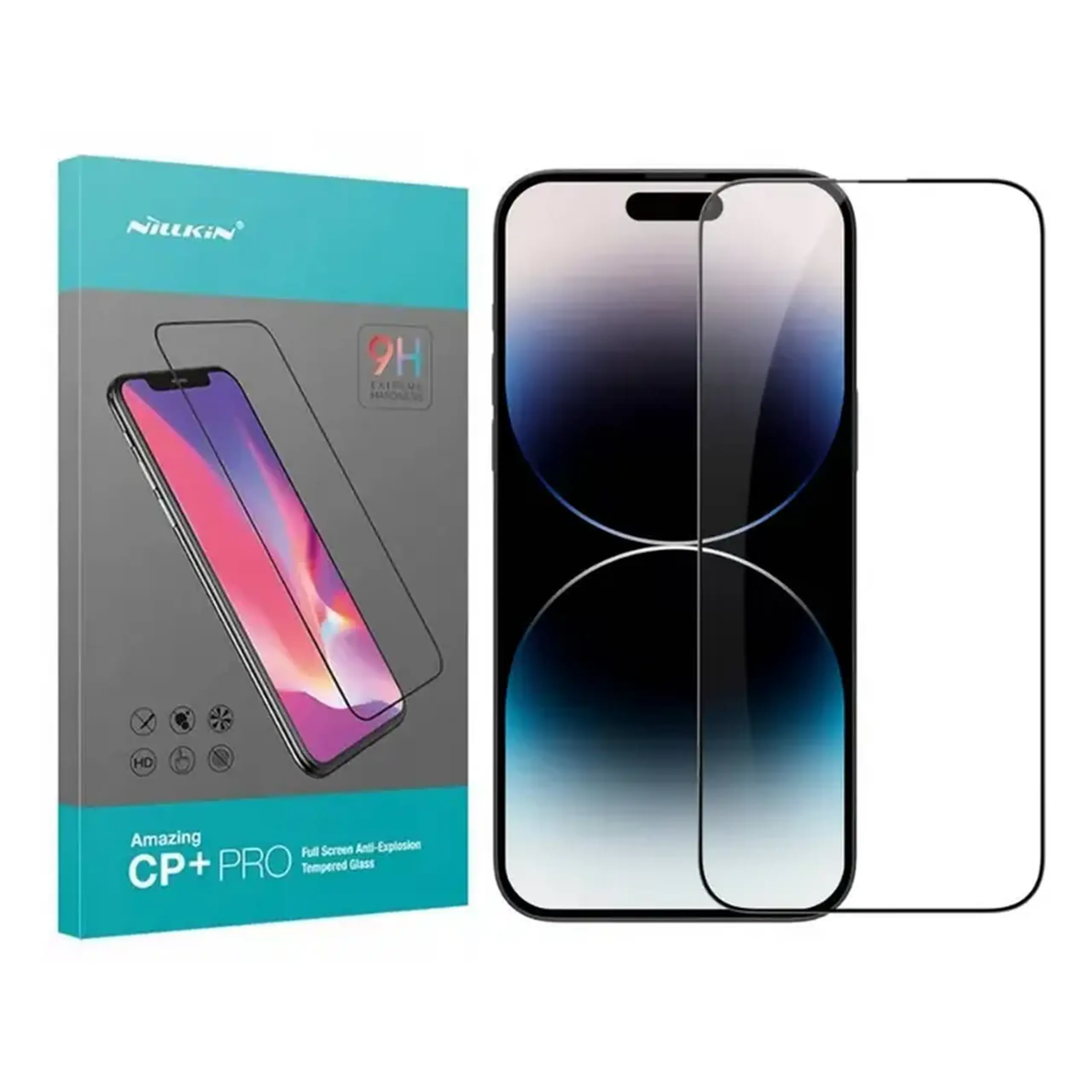 Sticlă de protecție Nillkin iPhone 15 Pro Max CP+ pro, Negru