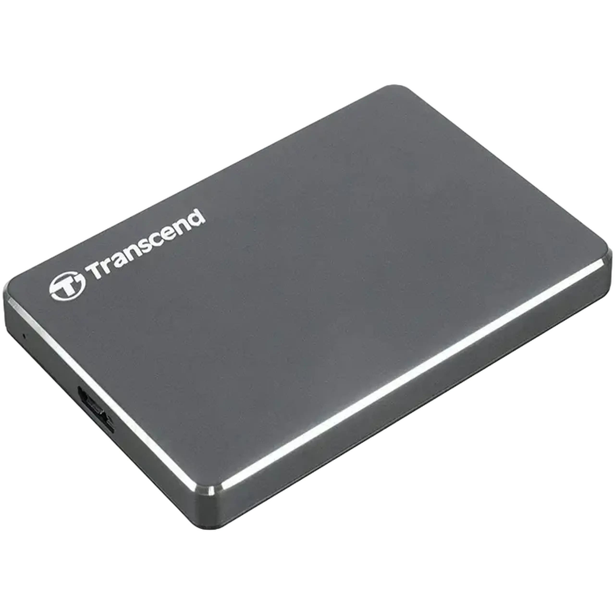 HDD portabil extern Transcend StoreJet 25C3, 2 TB, Grey (TS2TSJ25C3N)