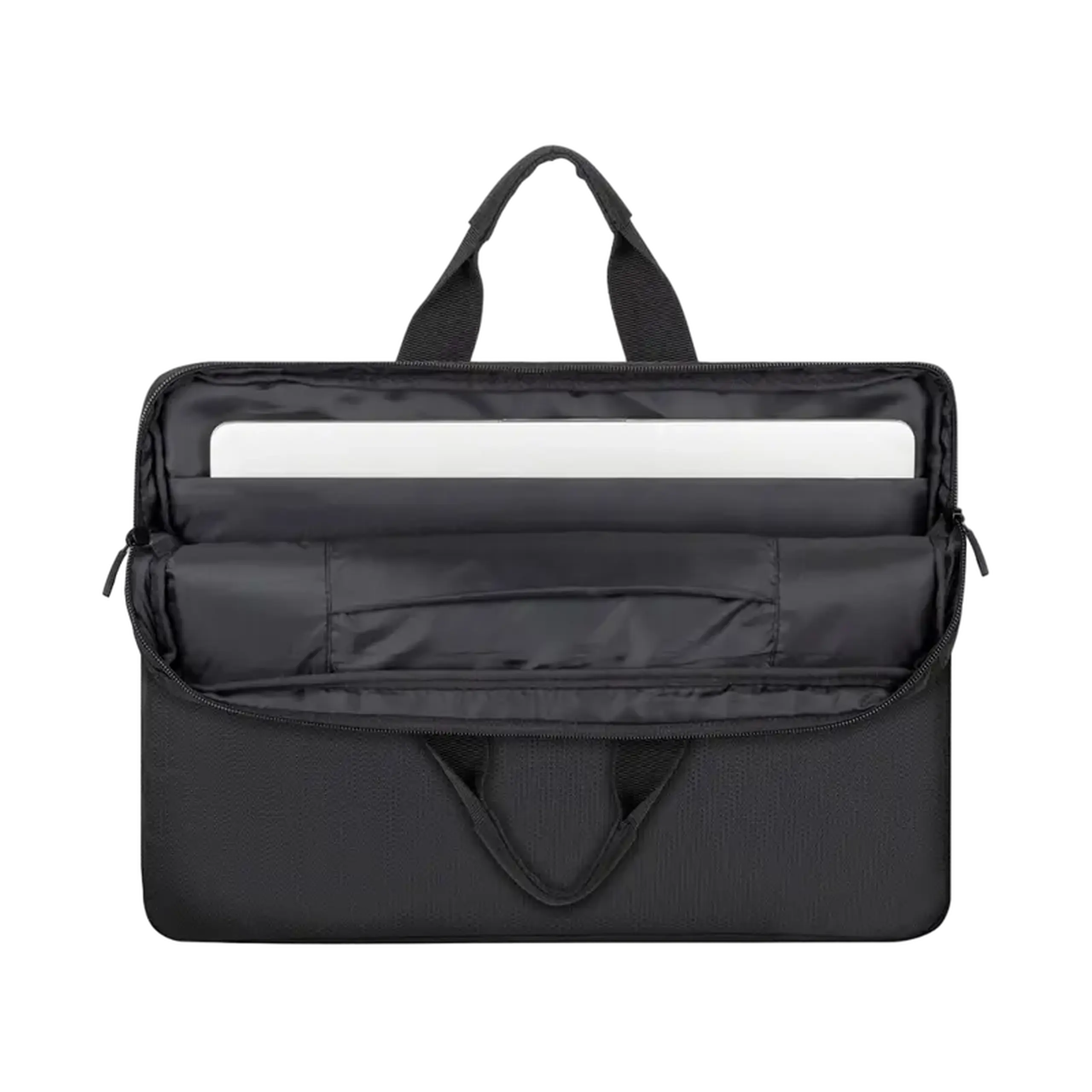 Geantă pentru Laptop Rivacase Komodo, 15.6", Poliester, Negru