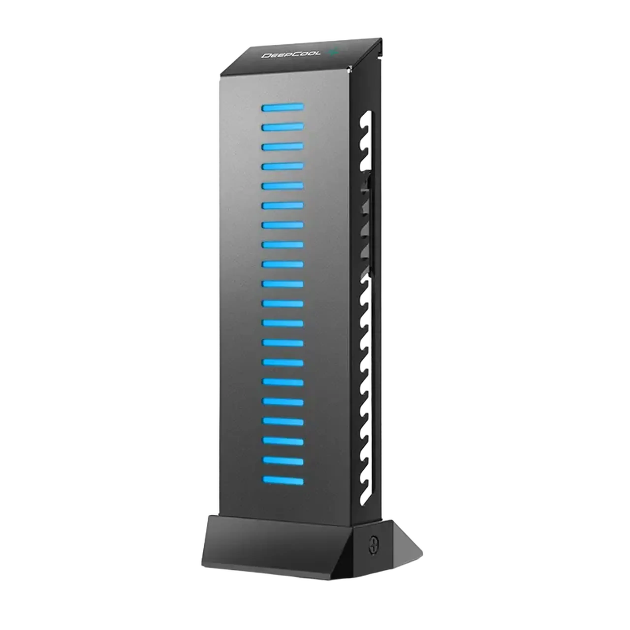 Suport pentru placă grafică Deepcool GH-01 A-RGB, Negru