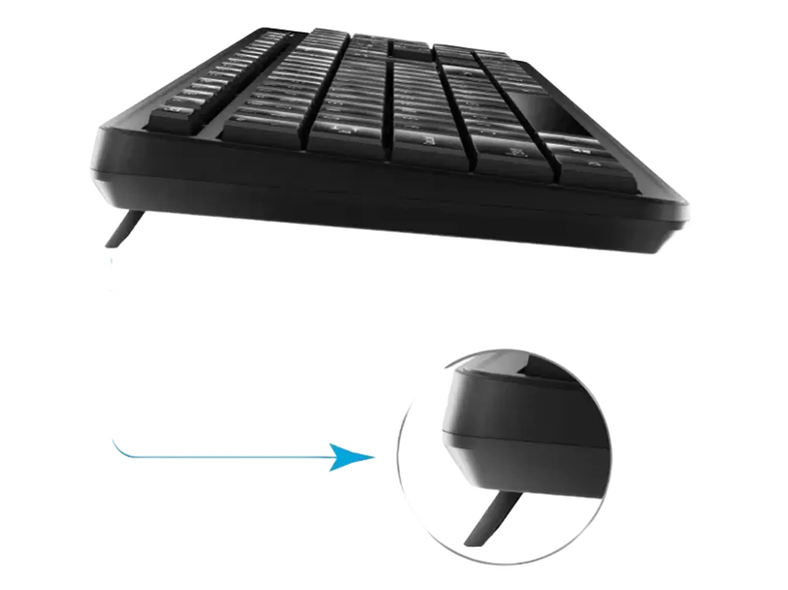 Set Tastatură + Mouse Genius KM-8200, Fără fir, Negru