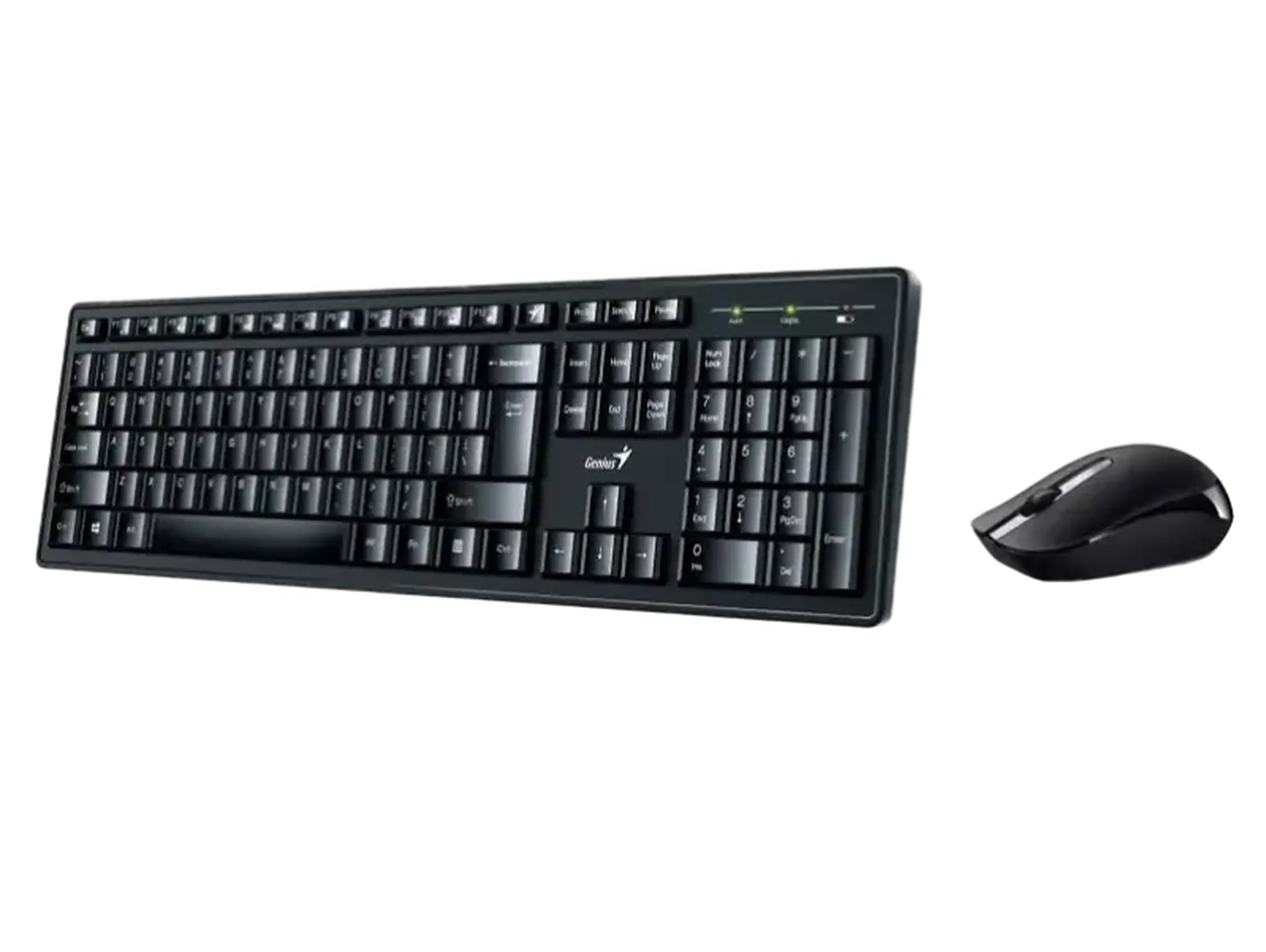 Set Tastatură + Mouse Genius KM-8200, Fără fir, Negru
