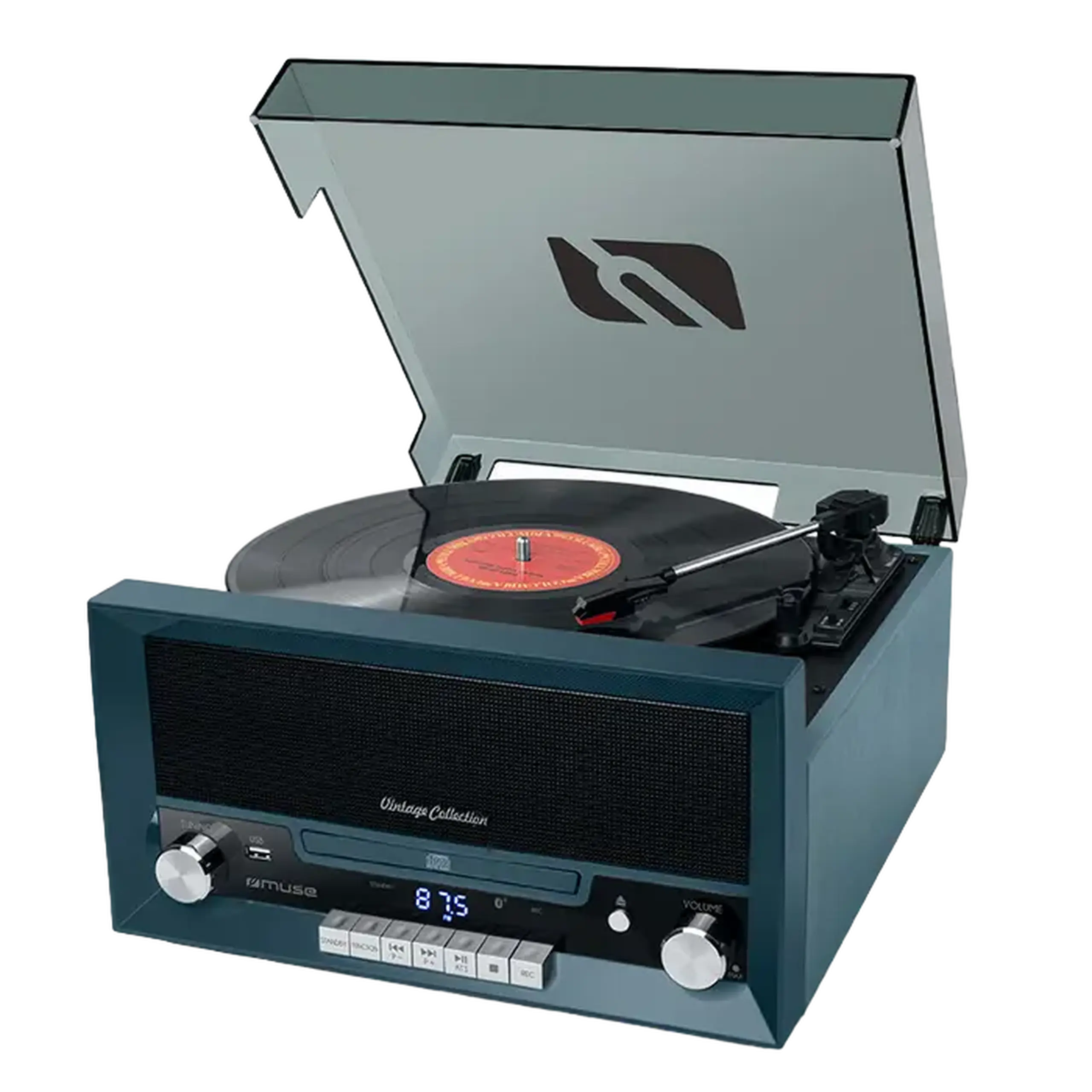 Sistem audio MUSE MT-112 NB, Negru