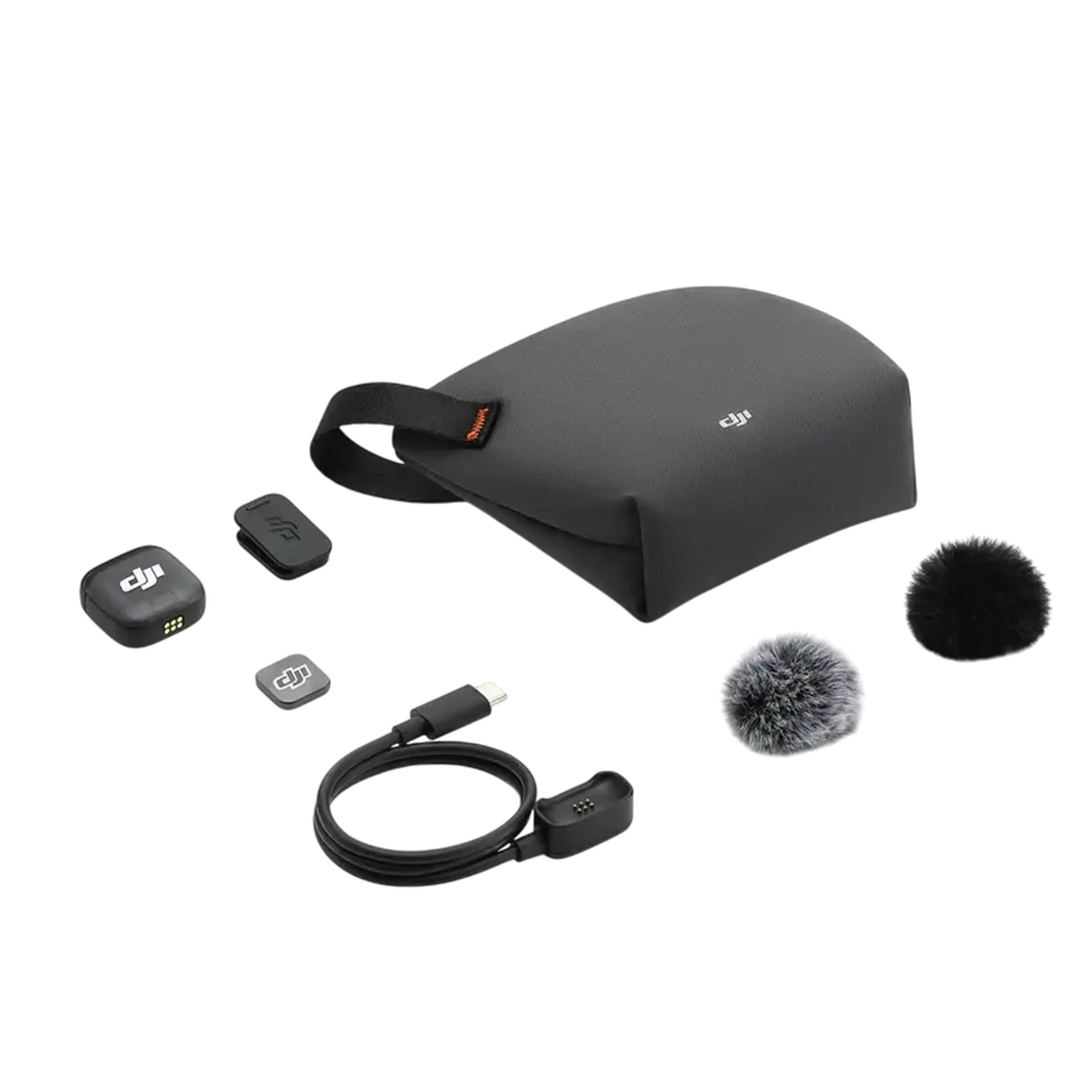Microfon portabil pentru înregistrare vocală DJI Mic 3 Transmitter, Fără fir, Negru