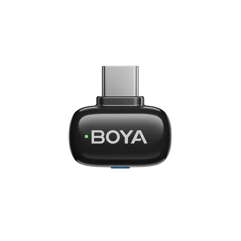 Microfon portabil pentru înregistrare vocală Boya mini 2-02, Fără fir, Negru