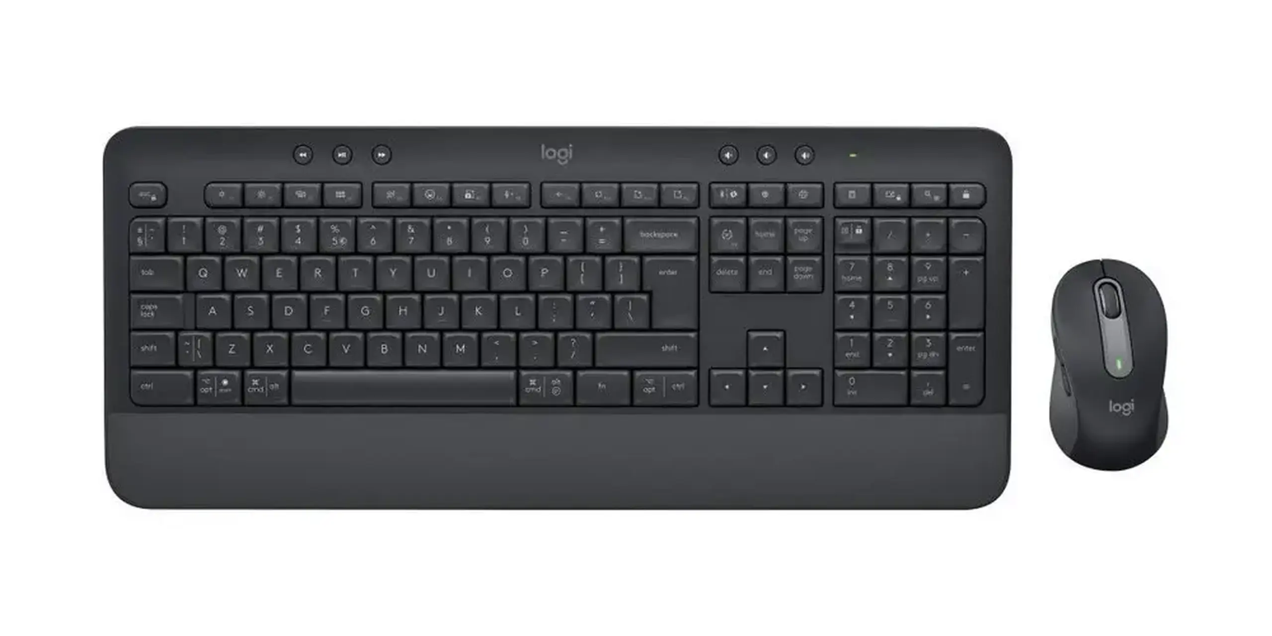 Set Tastatură + Mouse Logitech MK650, Fără fir, Grafit