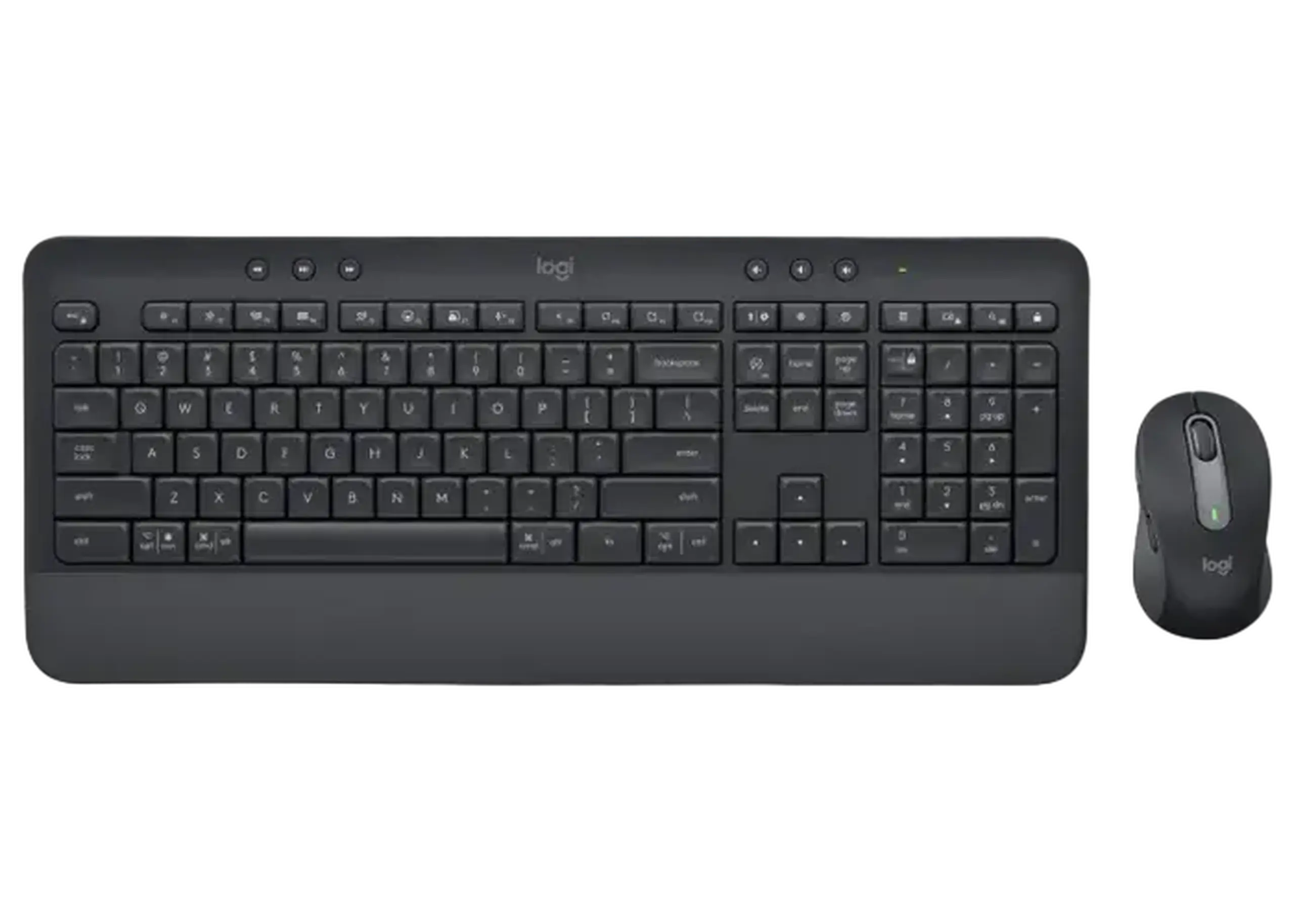 Set Tastatură + Mouse Logitech MK650, Fără fir, Grafit