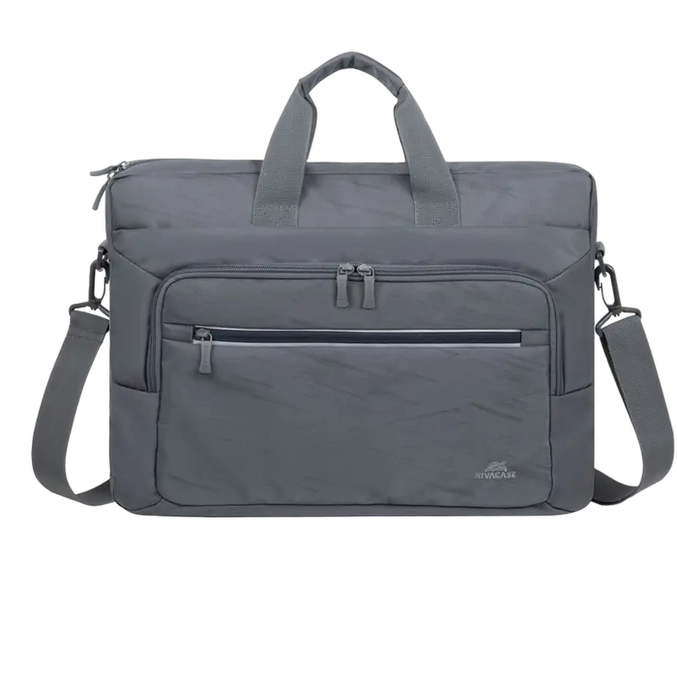 Geantă pentru Laptop RivaCase 7531, 16", Poliester RPET ECO-FRIENDLY, Gri