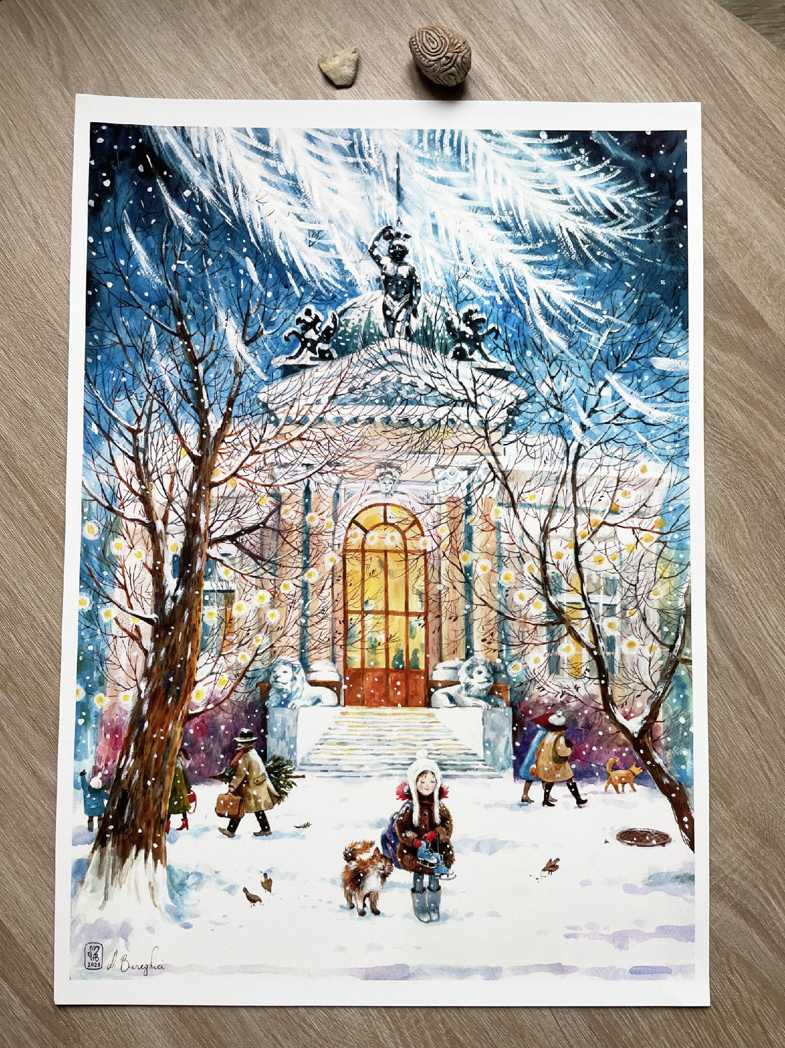 Augustina ART PRINT A3+