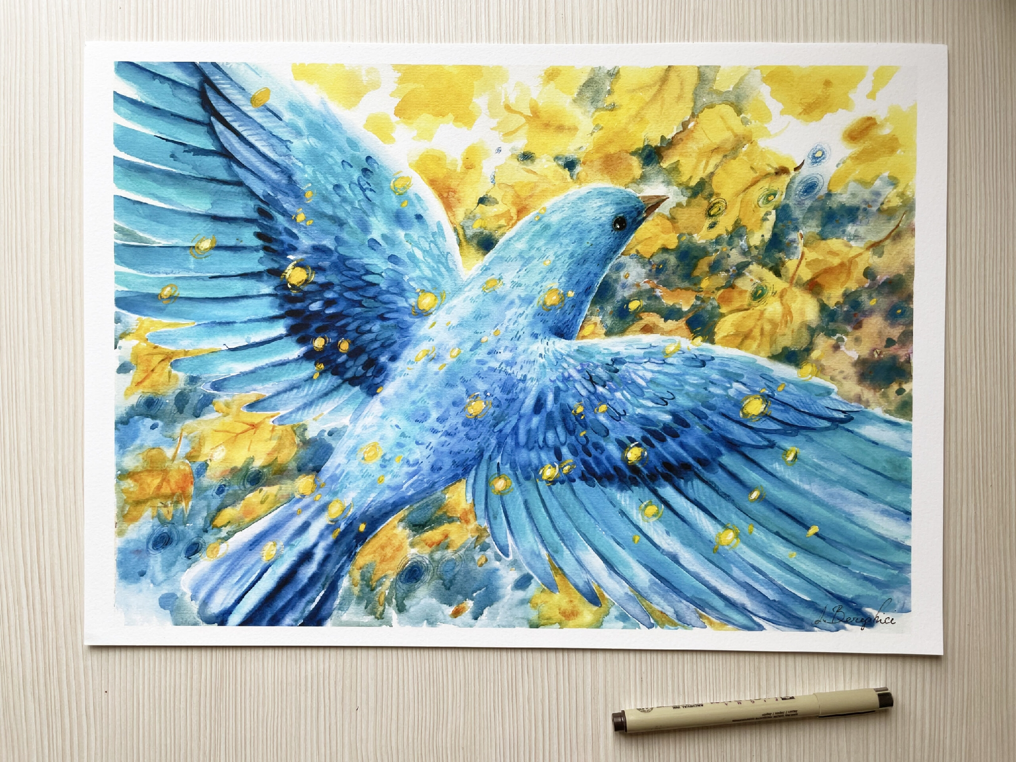"Libertate" ART PRINT A2