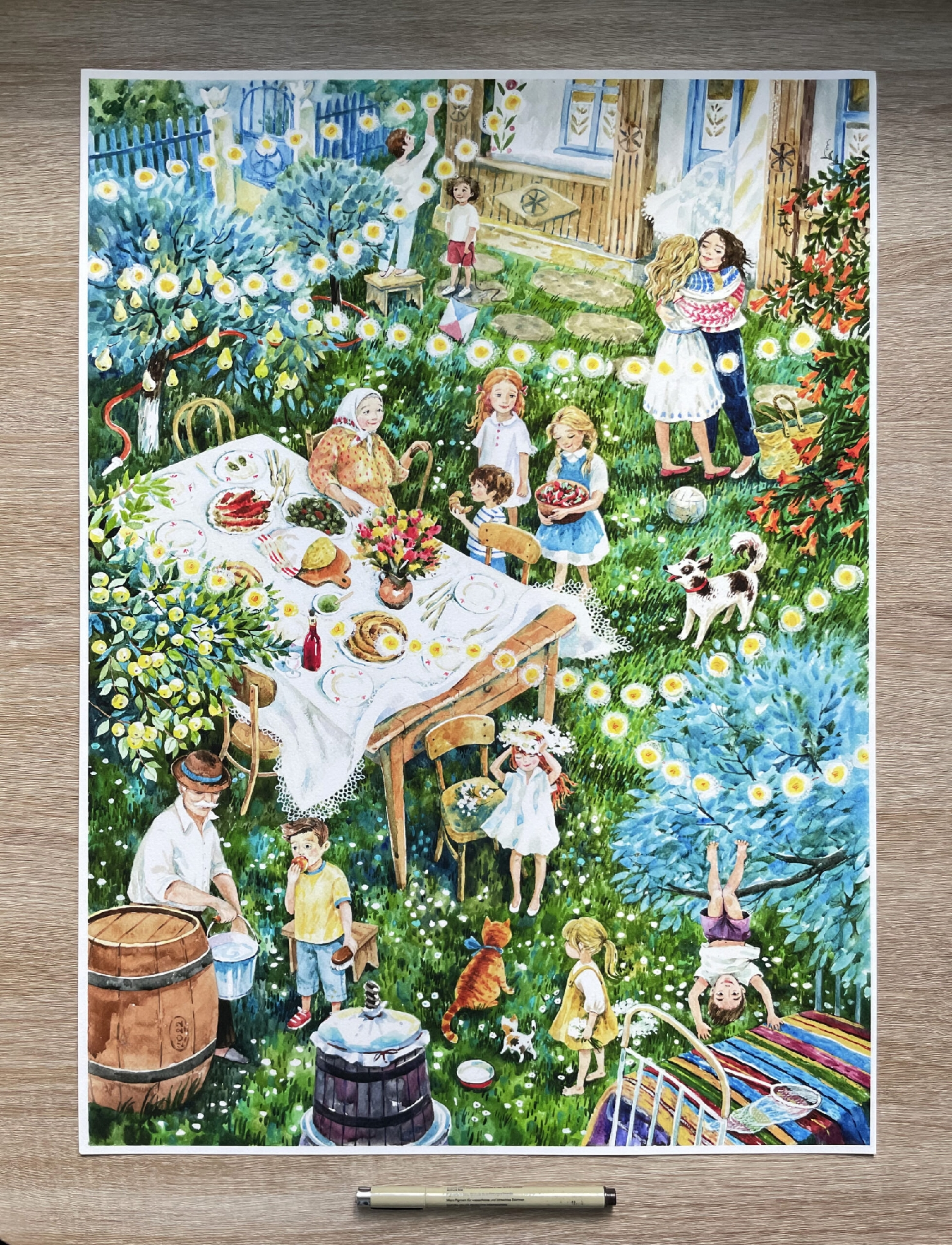Degraba August | August ART PRINT A2