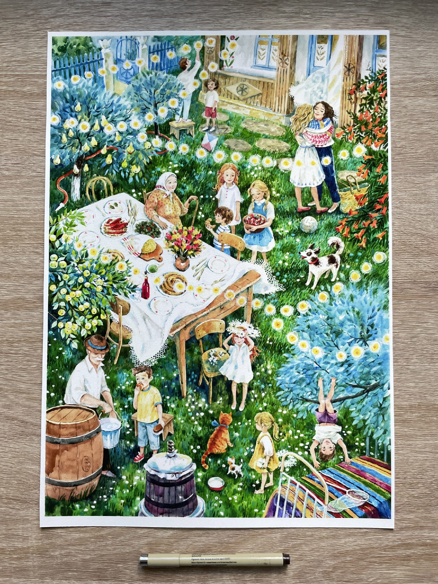 Degraba August | August ART PRINT A3+