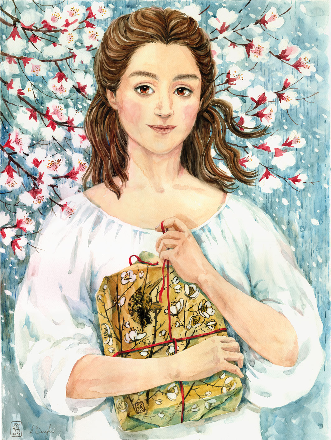 "Lea" ART PRINT A3+