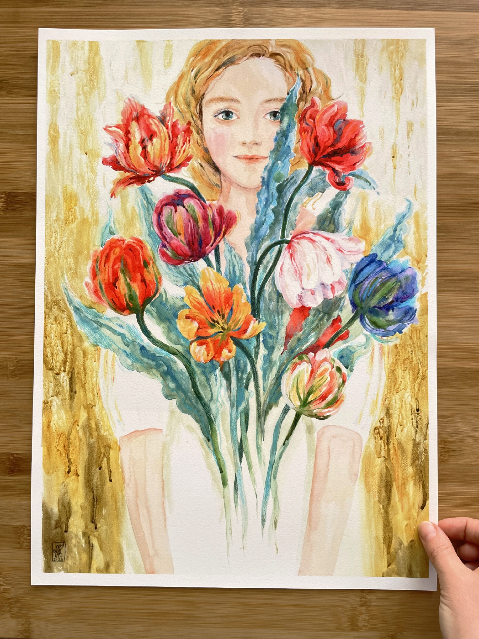 "Primavara Lalele" / ART PRINT A3+