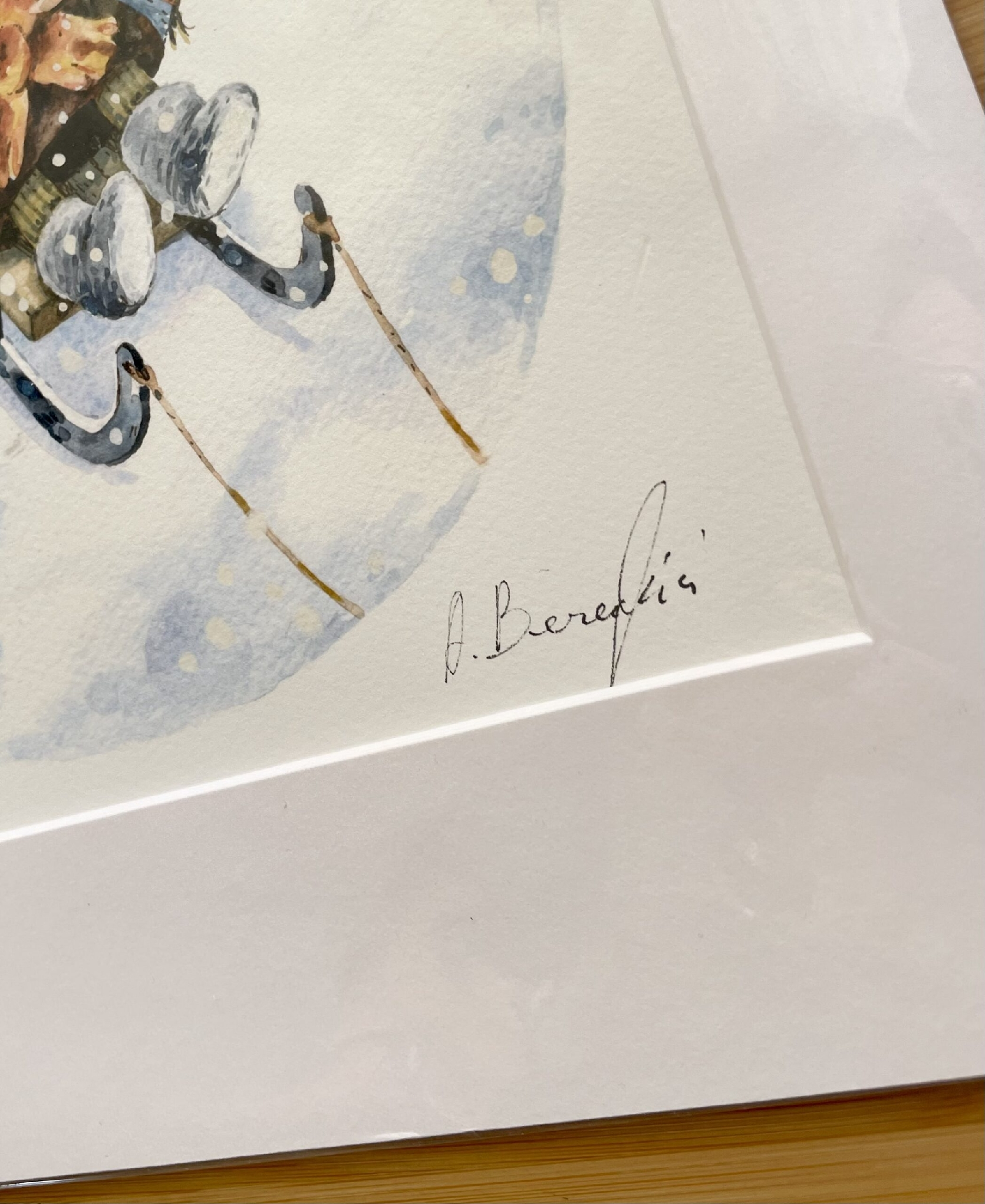 “Crăciunul” A4 + Passepartout | ART PRINT