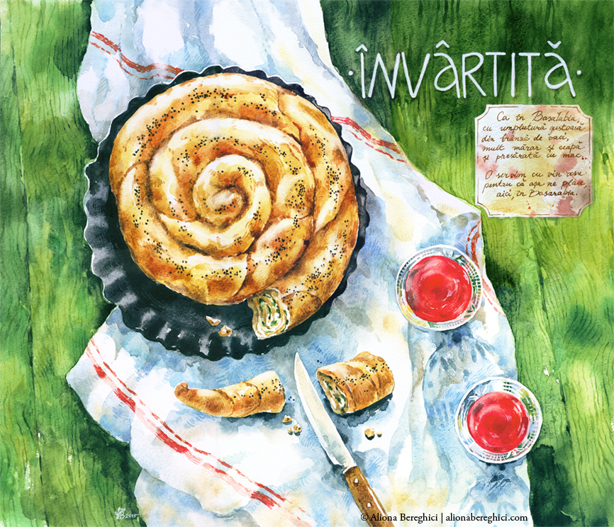 "Învârtită" | ART PRINT A2