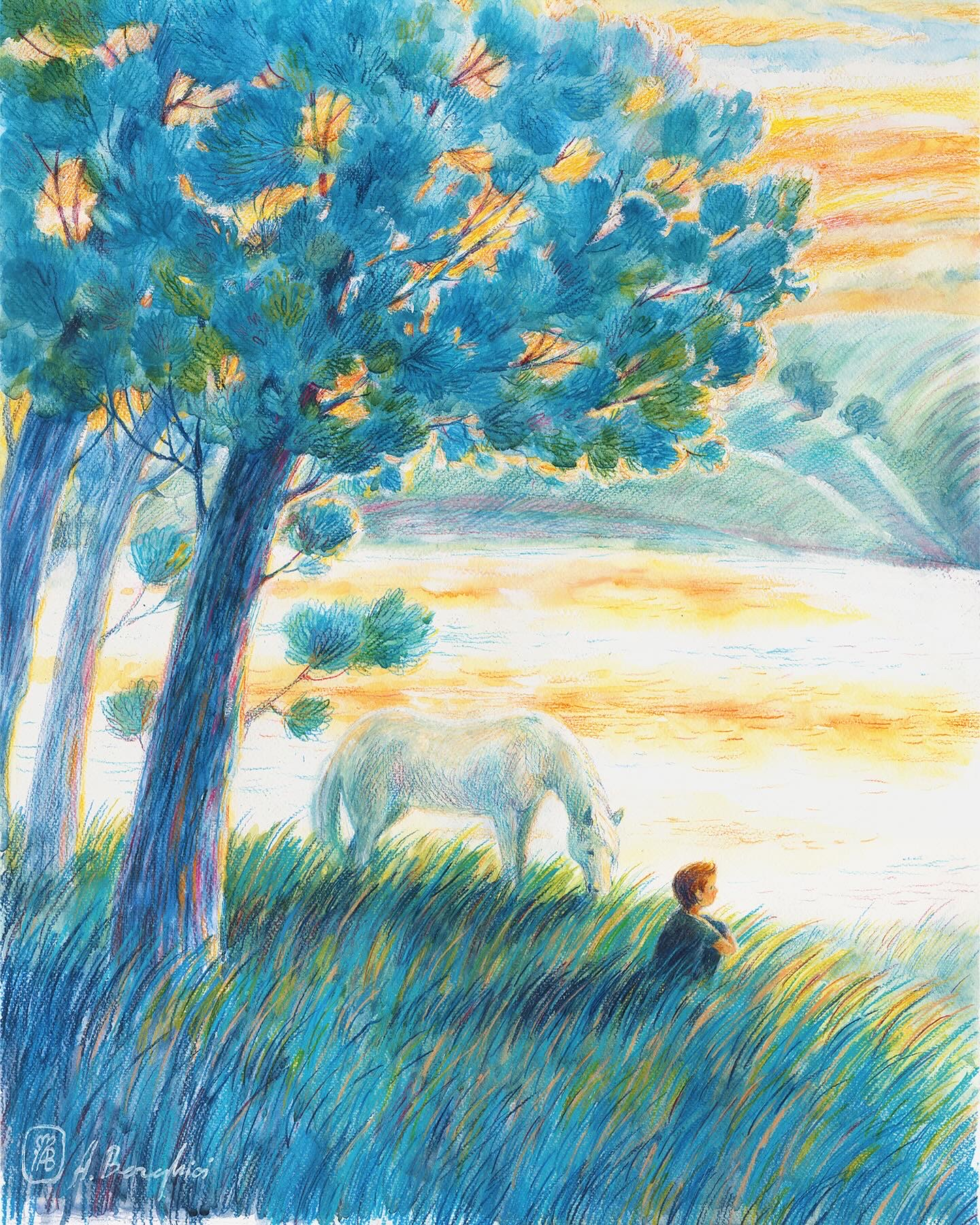 "IULIE la NISTRU" ART PRINT A2
