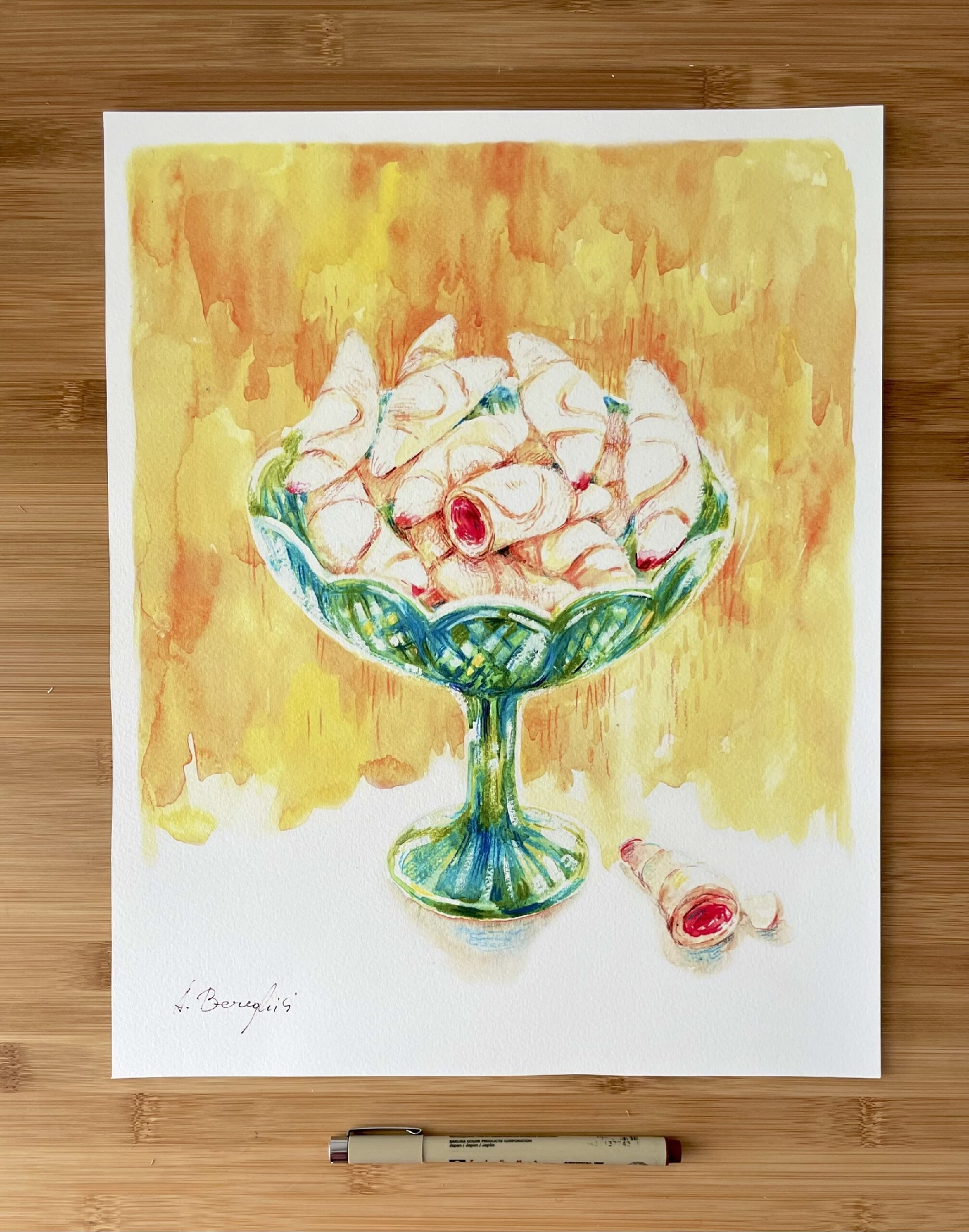 "Cornulețe" | ART PRINT A3+