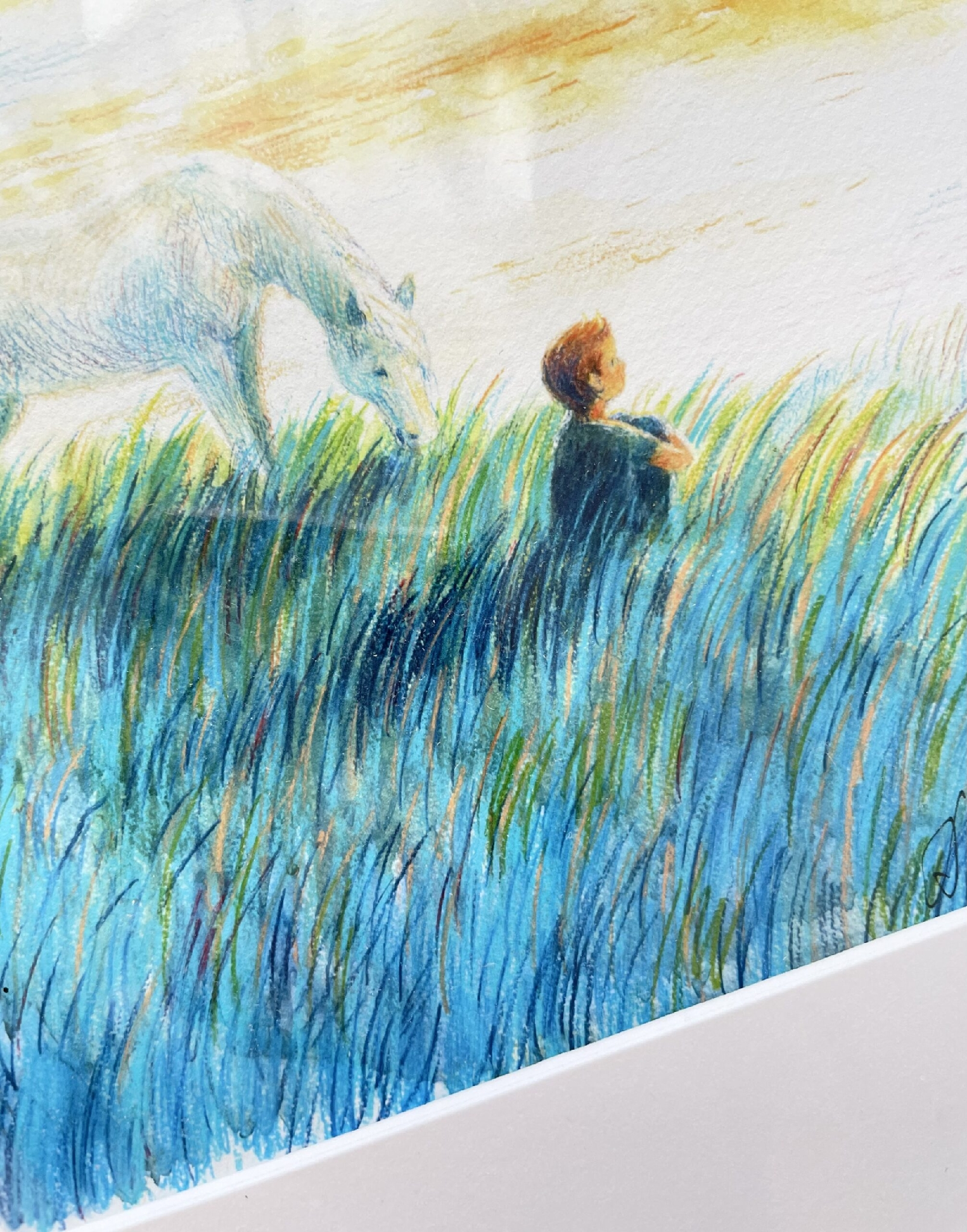 “Iulie la Nistru” A4+ Passepartout | ART PRINT