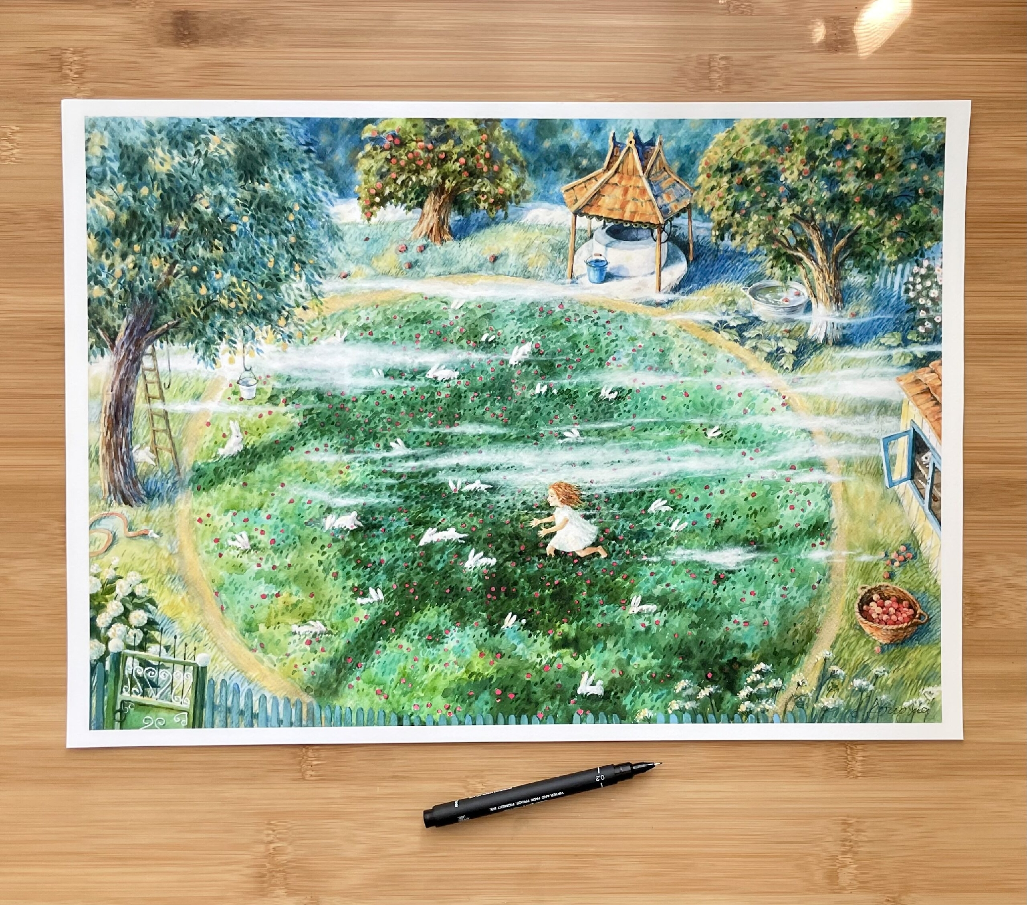 "Vara la Bunici" ART PRINT A3+