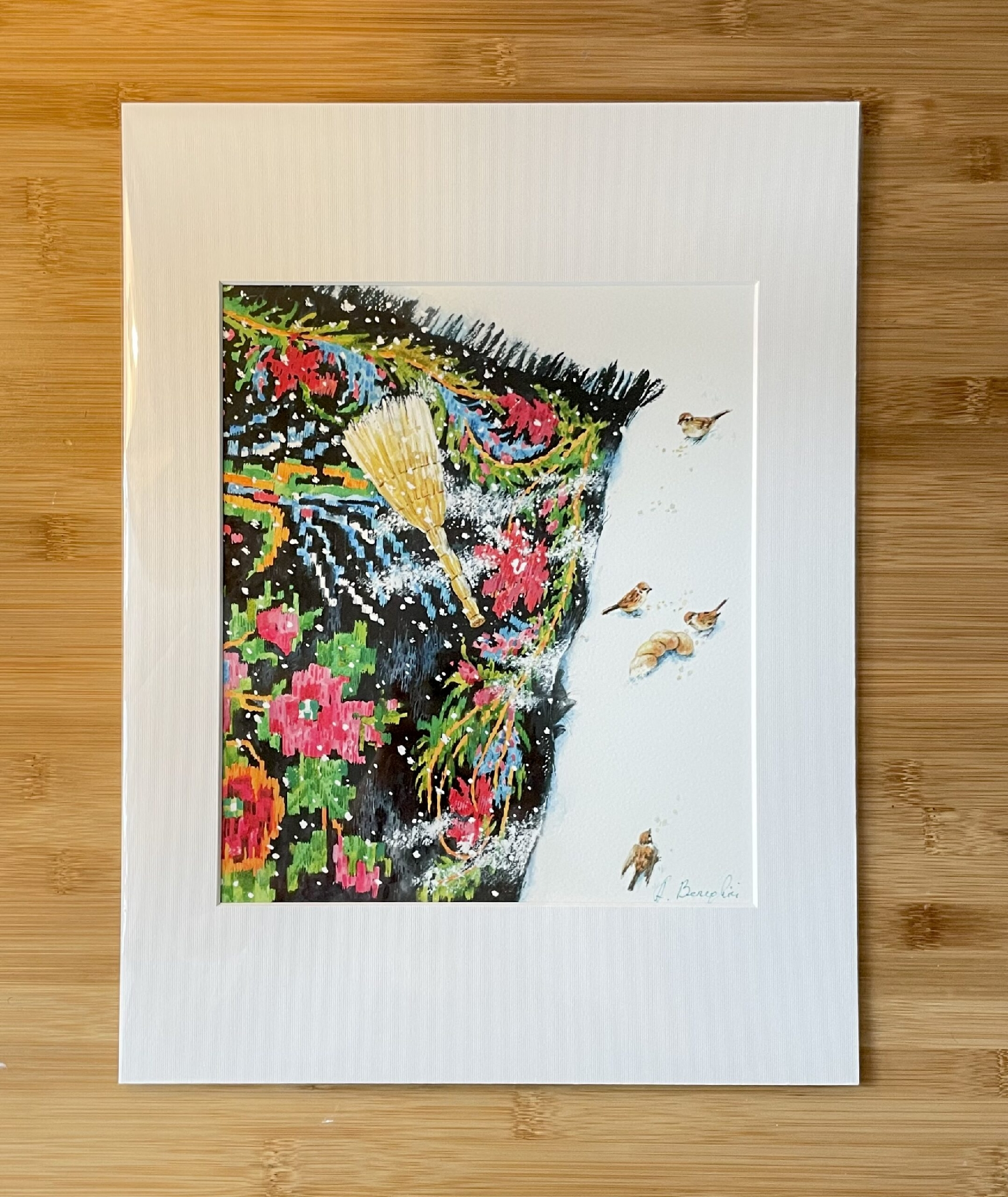 “Covorul” A4+ Passepartout | ART PRINT