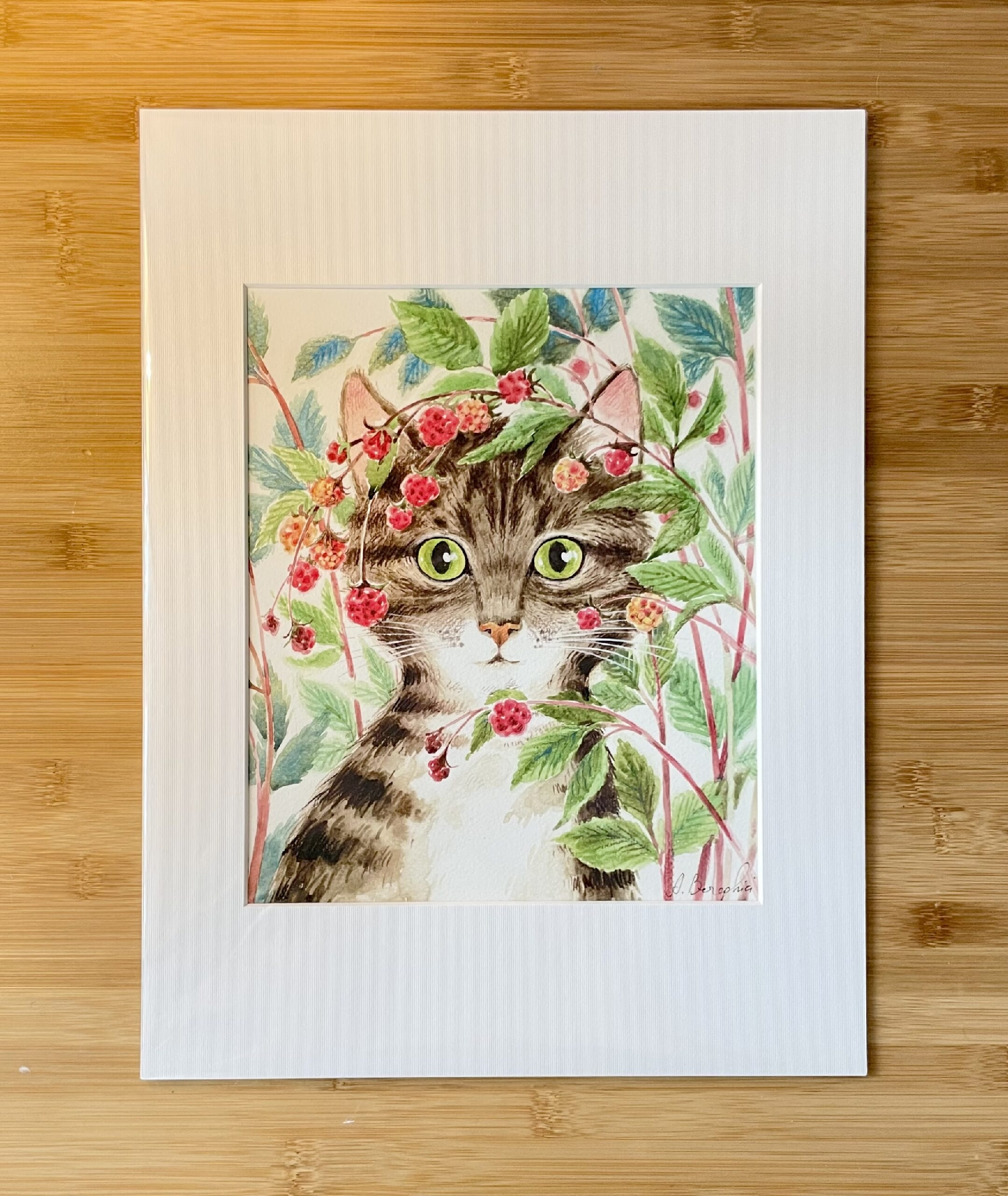 “Floc” A4+ Passepartout | ART PRINT