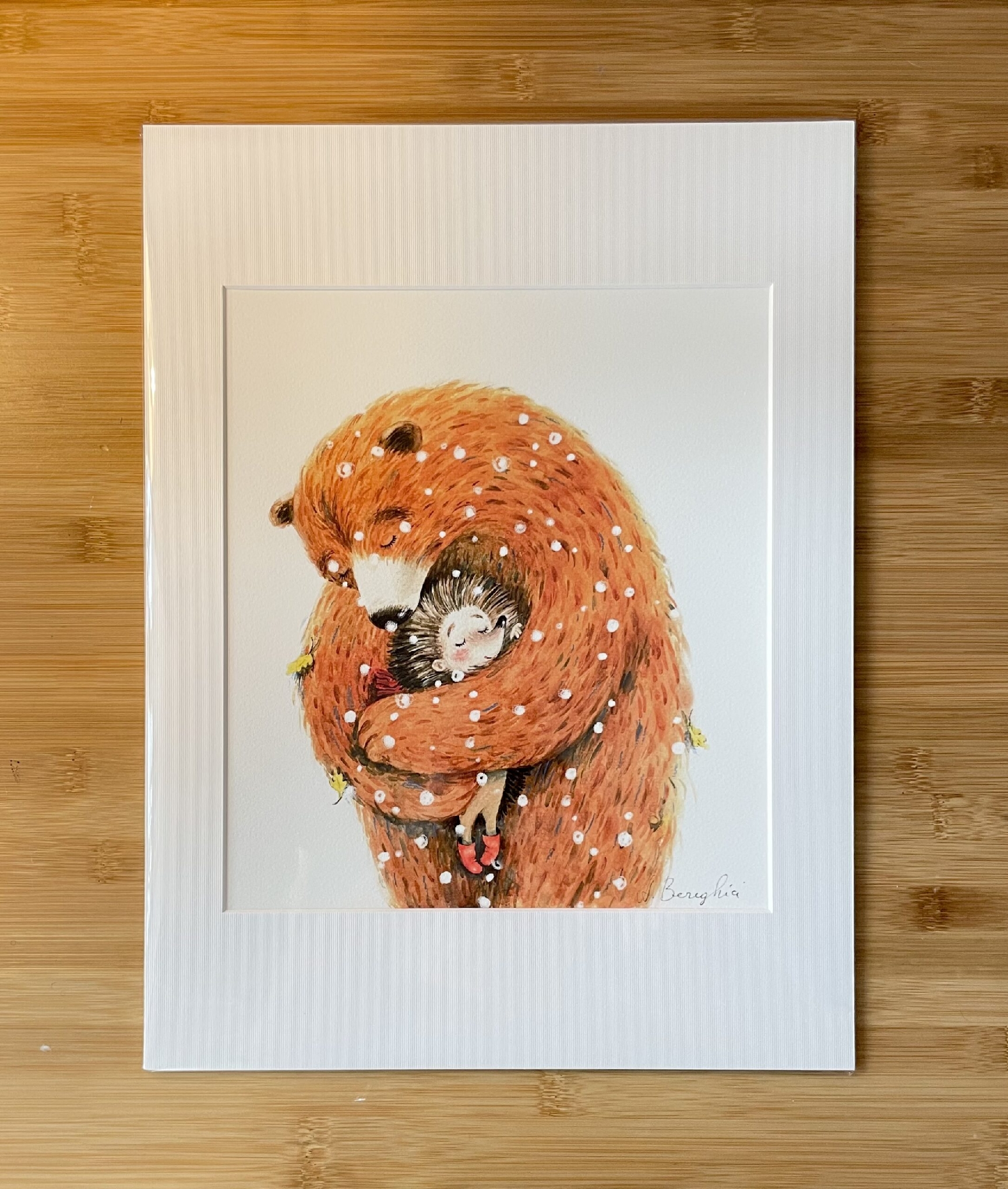 “Minunea Iarna” A4+ Passepartout | ART PRINT